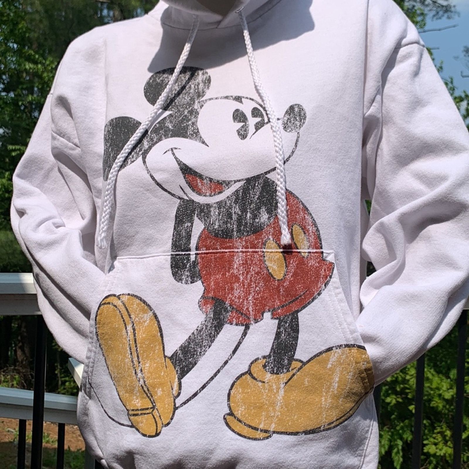 Disney Y2K Mickey Mouse Disney hoodie sweatshirt Steamboat Willie Size L / US 10 / IT 46 - 2 Thumbnail