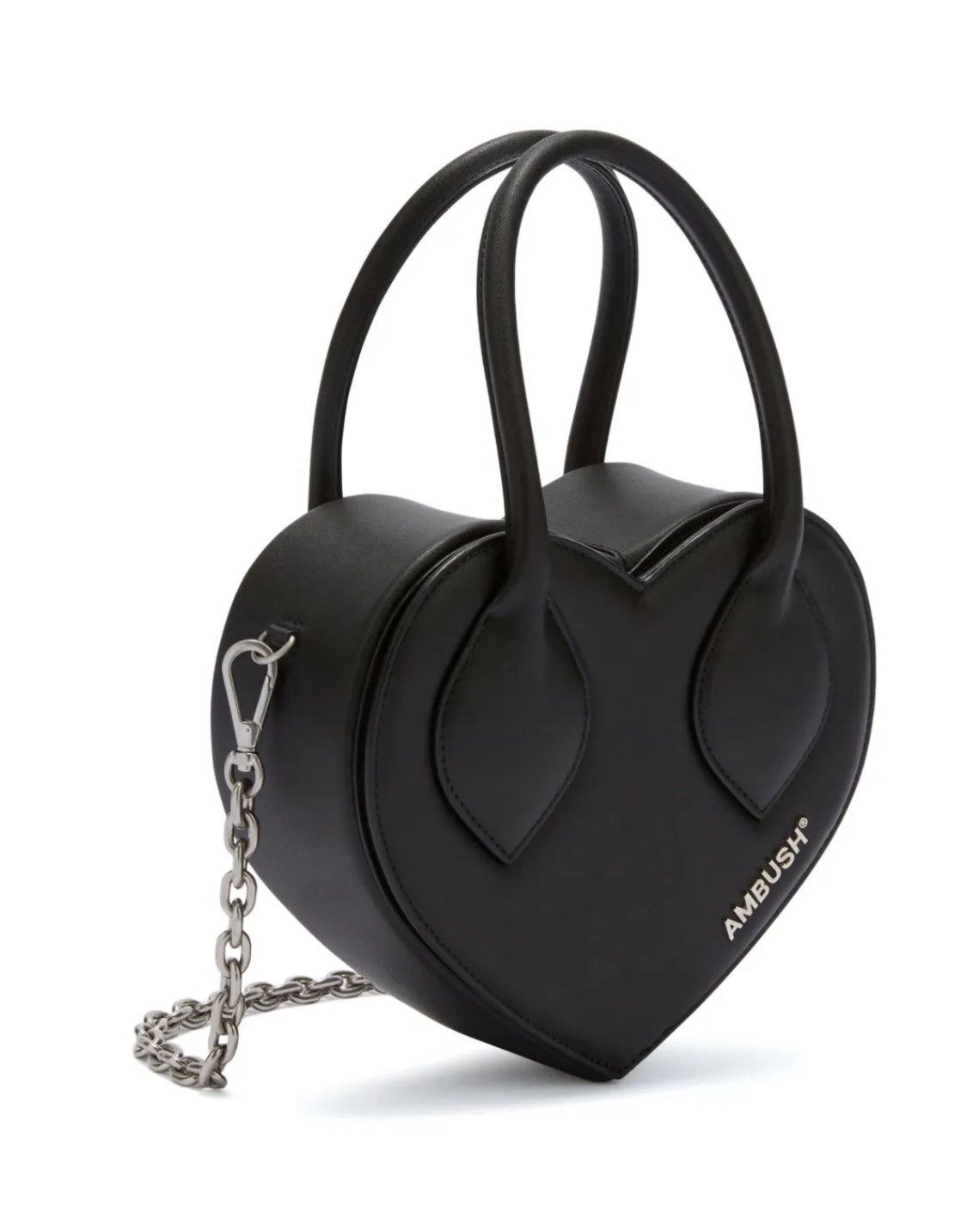 Ambush Design Ambush heart shoulder bag Italy new with tags black silver Size ONE SIZE - 3 Thumbnail