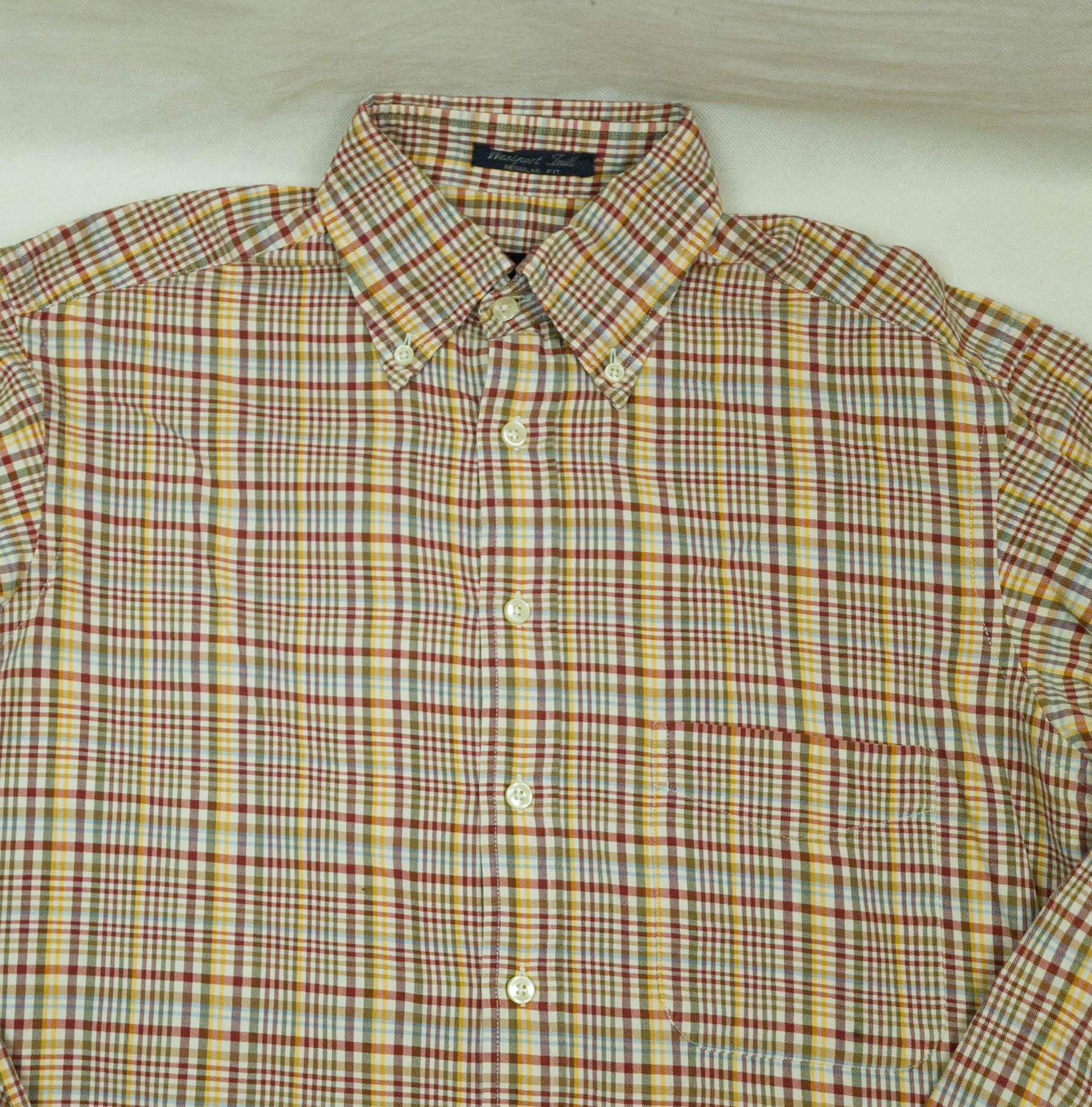 Gant GANT SHIRT LONG SLEEVE COTTON SIZE M-L (LABEL M) Size US M / EU 48-50 / 2 - 2 Thumbnail