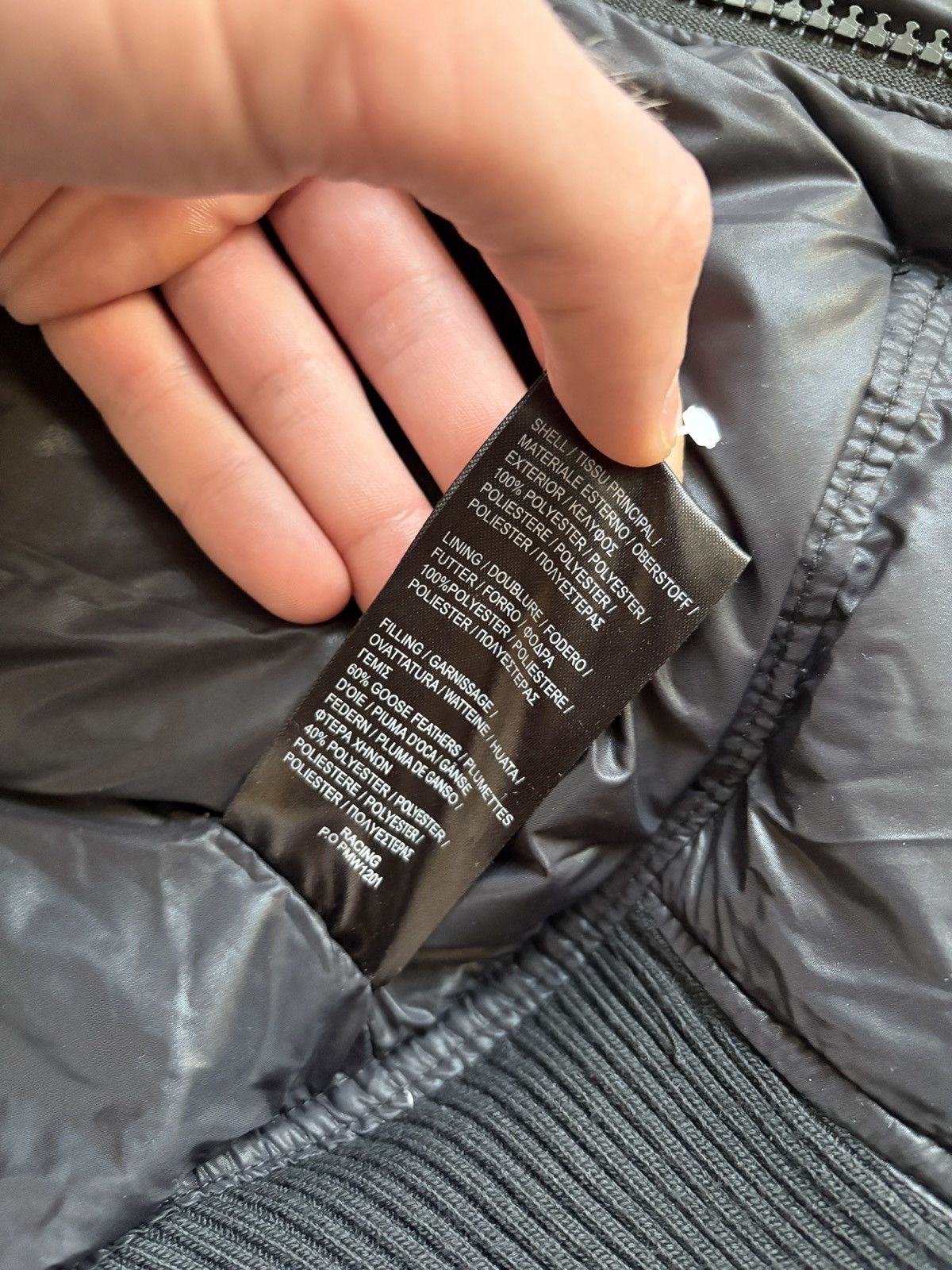 Schott Schott Perfecto Black Quilted Women's Down Racing Jacket Size XS / US 0-2 / IT 36-38 - 7 Thumbnail
