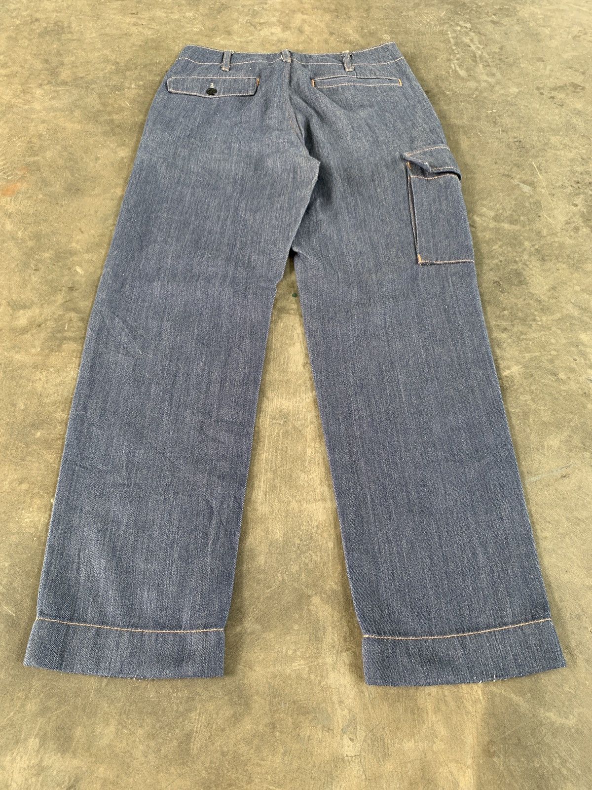 Blue Blue Japan BlueBlue Japan Half Cargopants Denim Size US 27 - 4 Thumbnail
