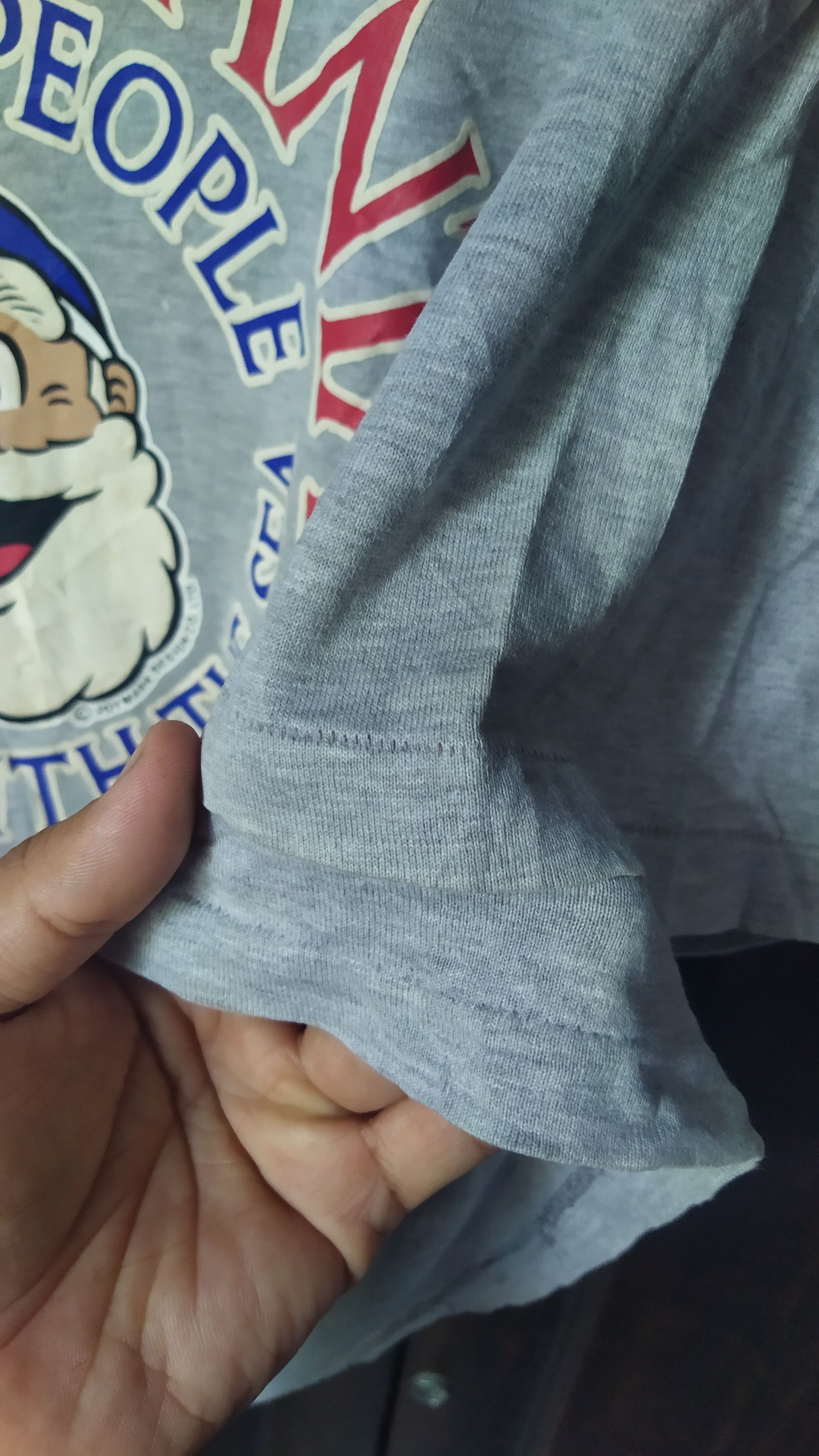 Vintage 🔥vintage Rare 90's🔥 Captain Santa Tshirt Size US M / EU 48-50 / 2 - 6 Thumbnail