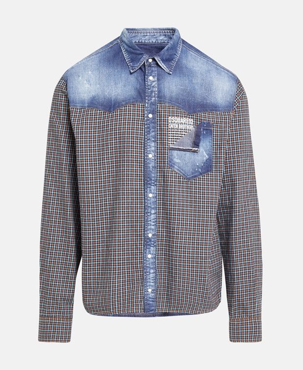 Dsquared2 Denim shirt Size 48R - 1 Preview