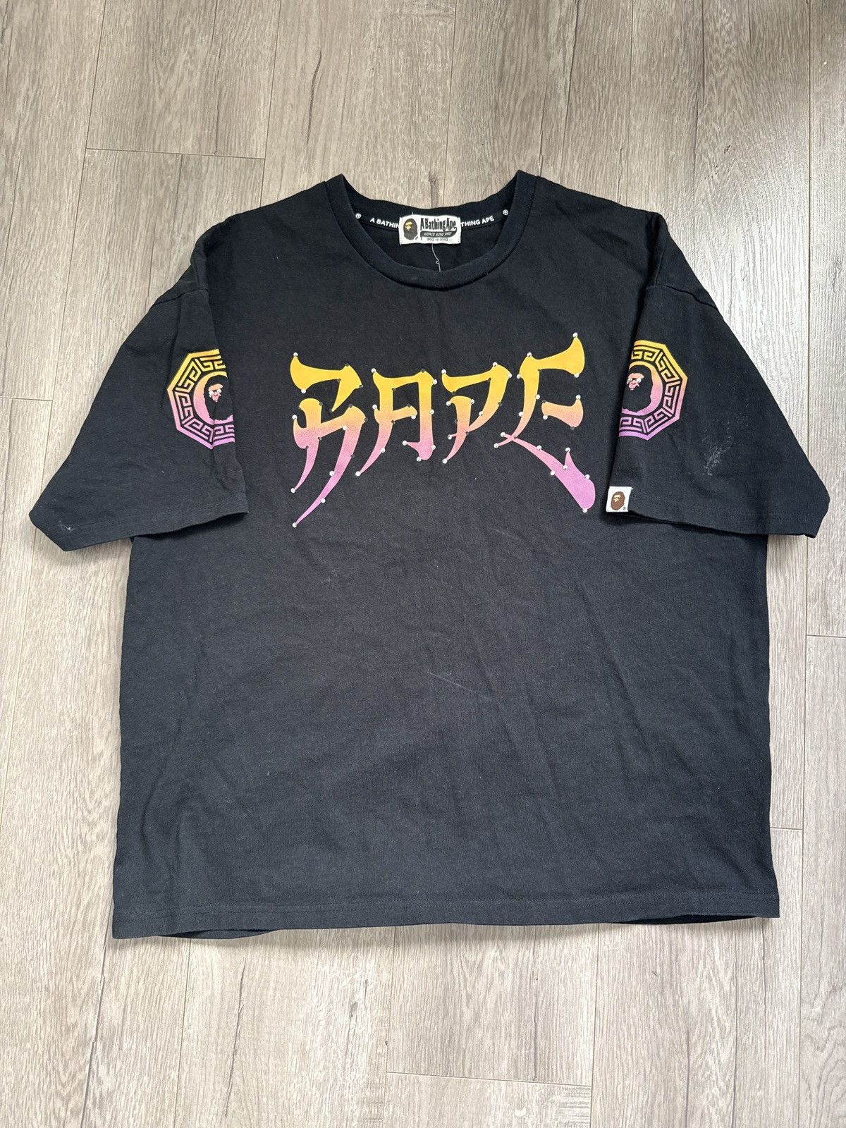Bape Bape Rhinestone Tee Size ONE SIZE - 1 Thumbnail