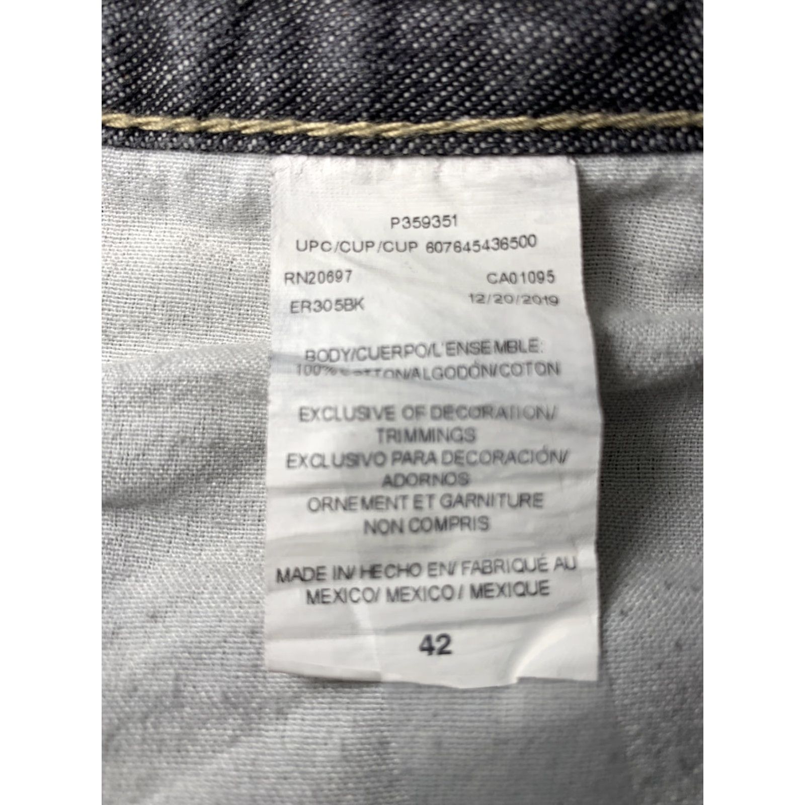 Dickies Dickies Denim Work Shorts Size 42 Loose Fit ER305BK Black Tool Pockets Mens Shorts Navy? Size US 42 / EU 58 - 5 Thumbnail