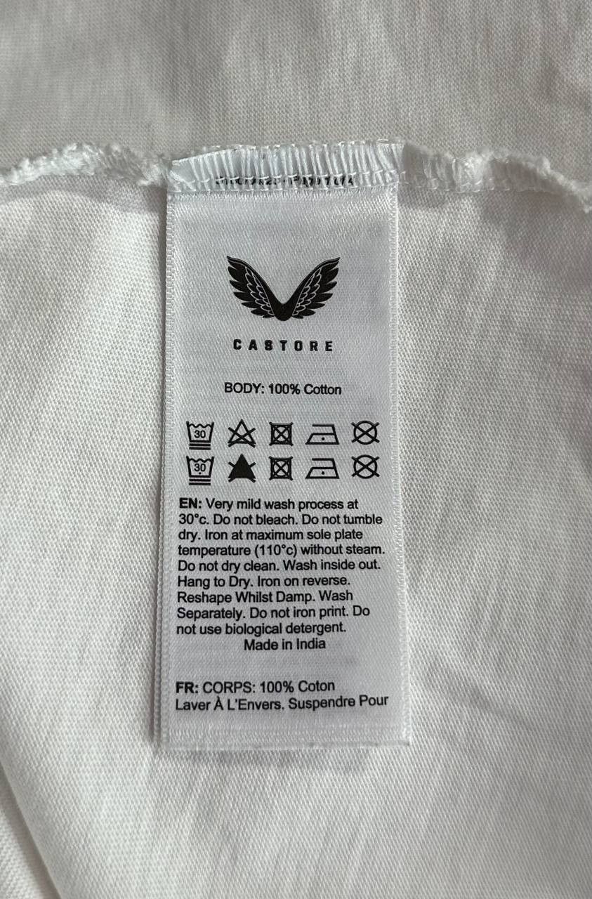 Castore Castore NUFC Newcastle United Core Cotton T-Shirt white Size US XS / EU 42 / 0 - 5 Thumbnail