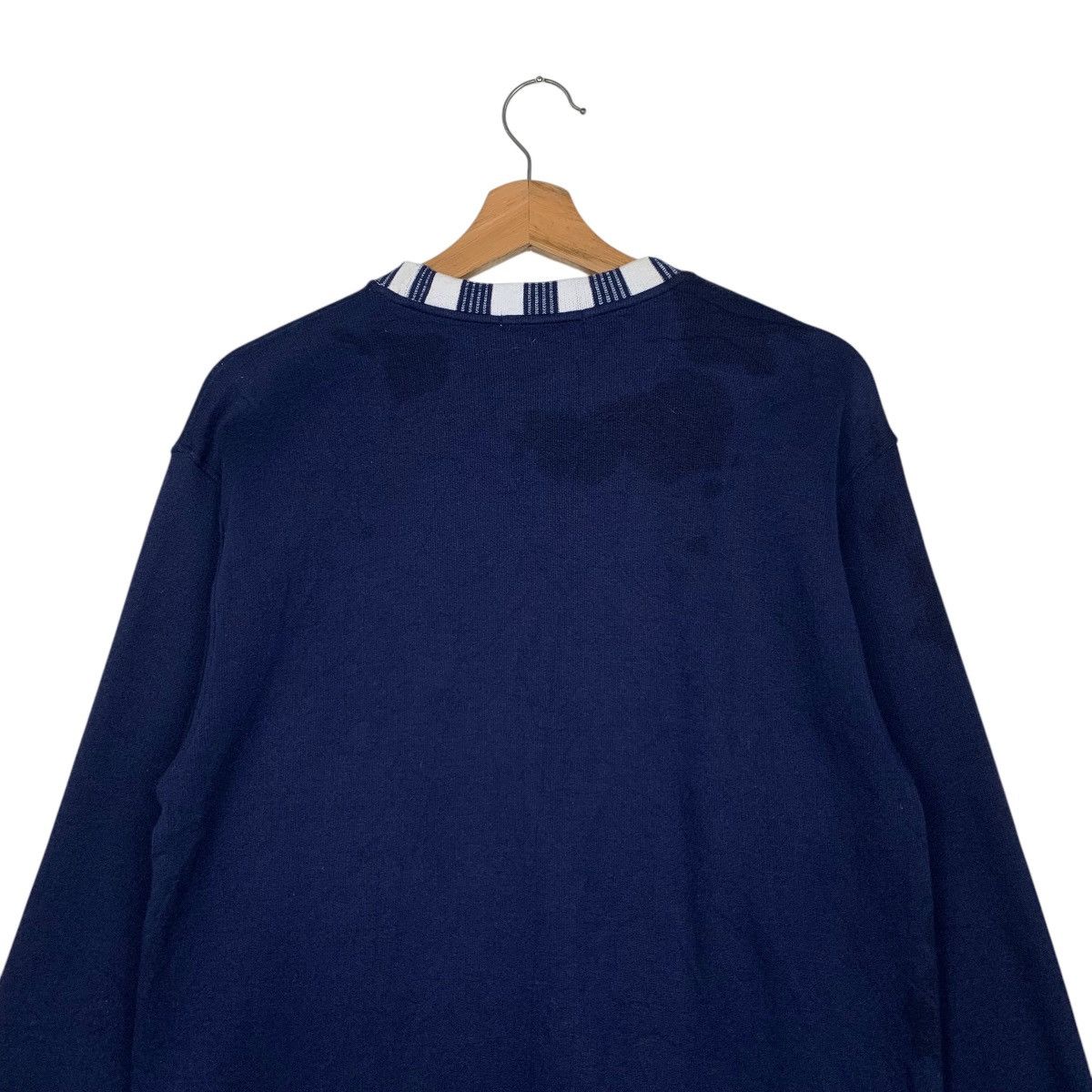 Courreges Vintage COURREGES Embroidery Logo Pullover Sweater #1916-C83 Size M / US 6-8 / IT 42-44 - 8 Thumbnail