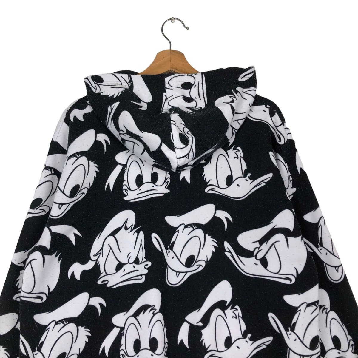 Cartoon Network 🔥Vintage Donald Duck Disney Over Print Hoodie Jacket Size US L / EU 52-54 / 3 - 9 Thumbnail