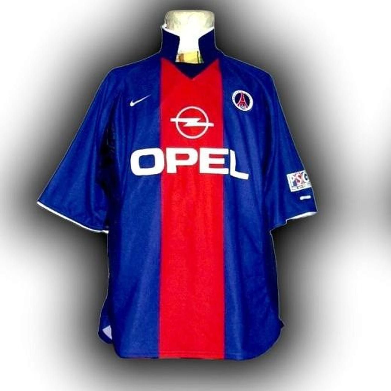 Nike Paris Saint Germain France 2000 2001 Home Shirt Jersey Size US XL / EU 56 / 4 - 1 Thumbnail