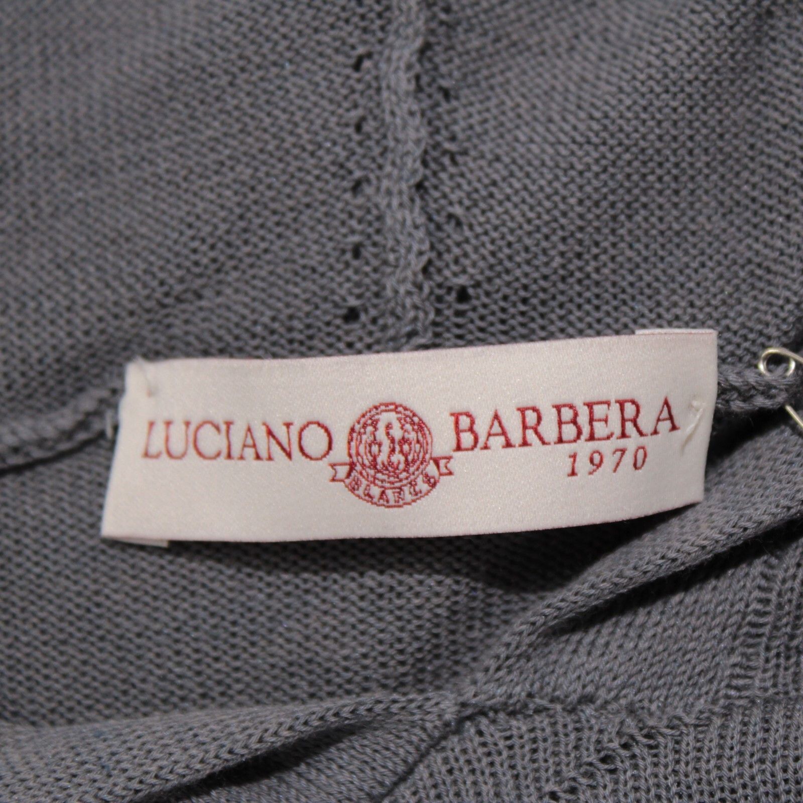 Luciano Barbera Luciano Barbera Sweater Size US XL in Gray Size US XL / EU 56 / 4 - 7 Thumbnail