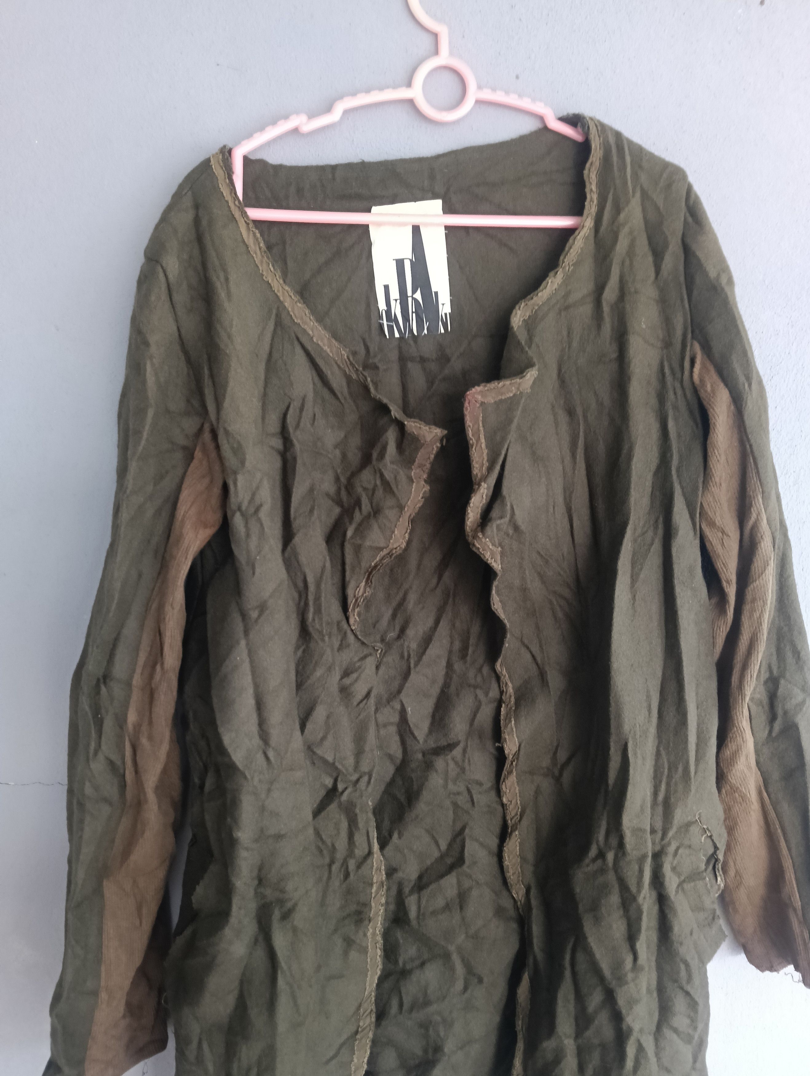 Rick Owens Vintage Okiraku Japanese Brand Like Rick Owen Style Size US XS / EU 42 / 0 - 2 Thumbnail