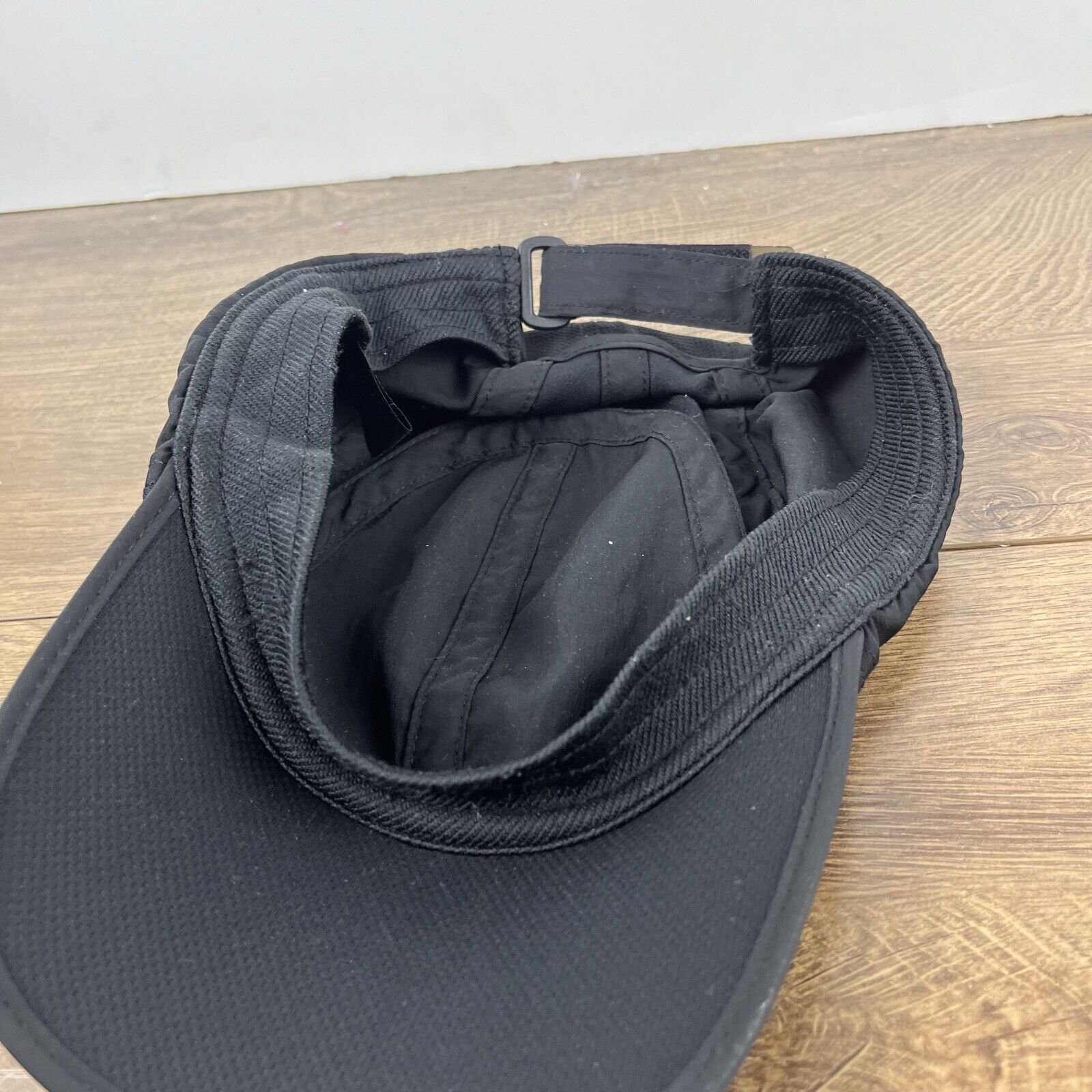 Other Black Athletic Running Hat Black Adjustable Hat Black Runnin Size ONE SIZE - 15 Thumbnail