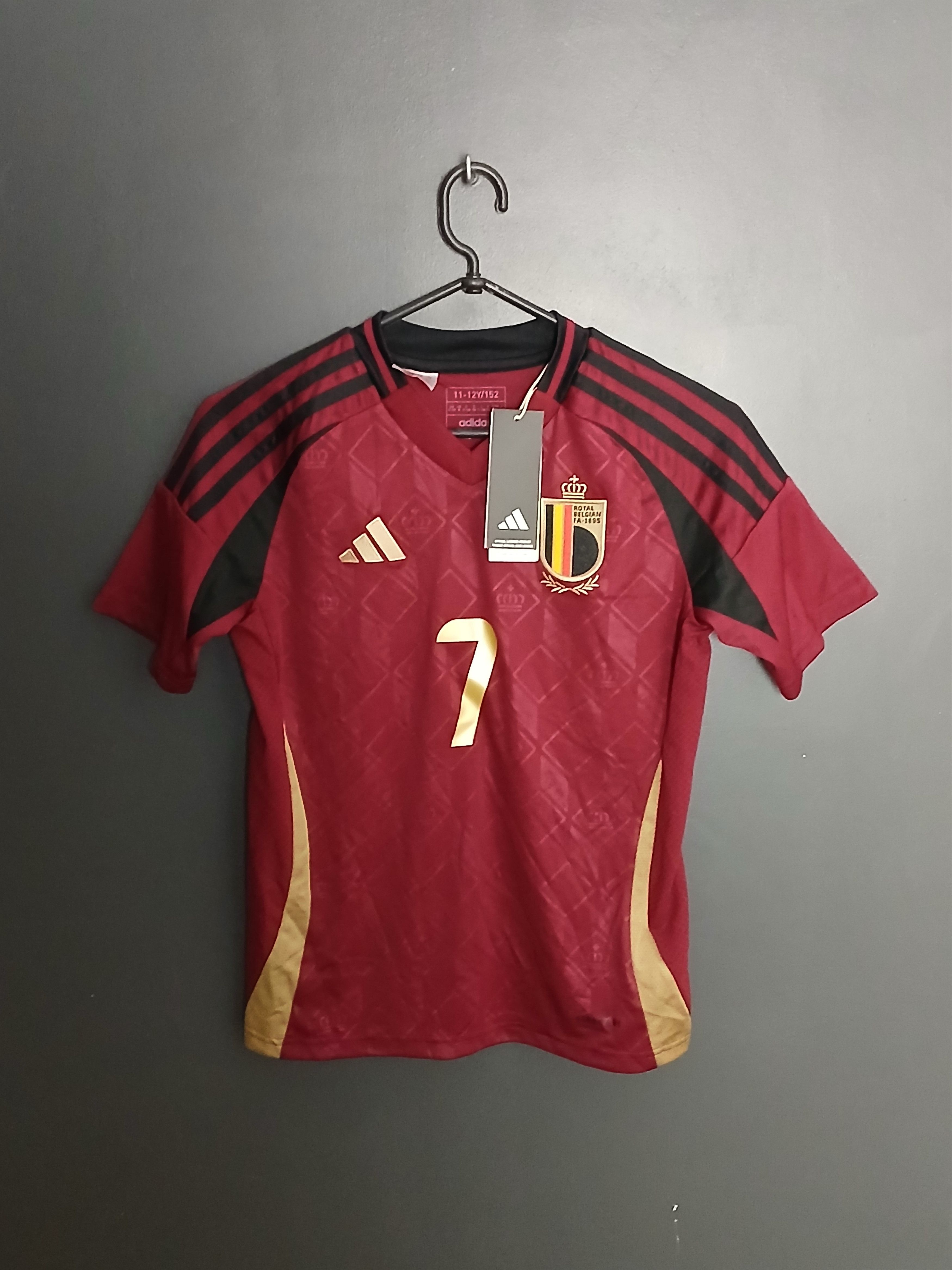 Adidas KIDS Belgium National Team 24/25 Home Football Jersey Size US XS / EU 42 / 0 - 1 Thumbnail