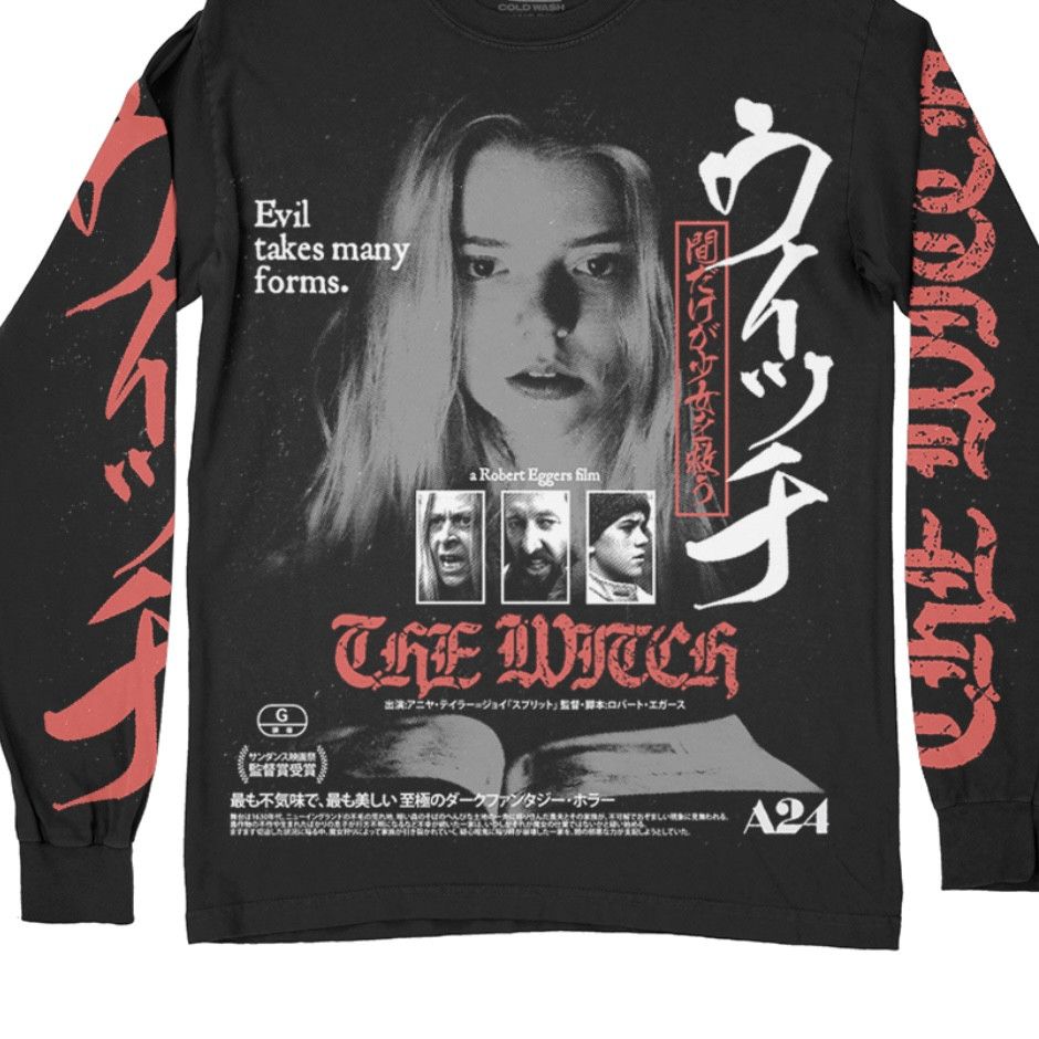 A24 A24 x Rucking Fotten The Witch Robert Eggers Long Sleeve Tee Size US S / EU 44-46 / 1 - 1 Thumbnail