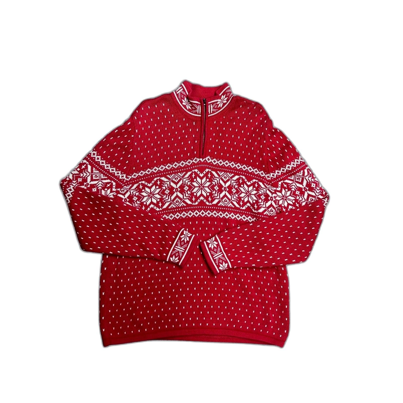 Lands' End Vintage Lands End Sweater Winter XL Size US XL / EU 56 / 4 - 1 Thumbnail