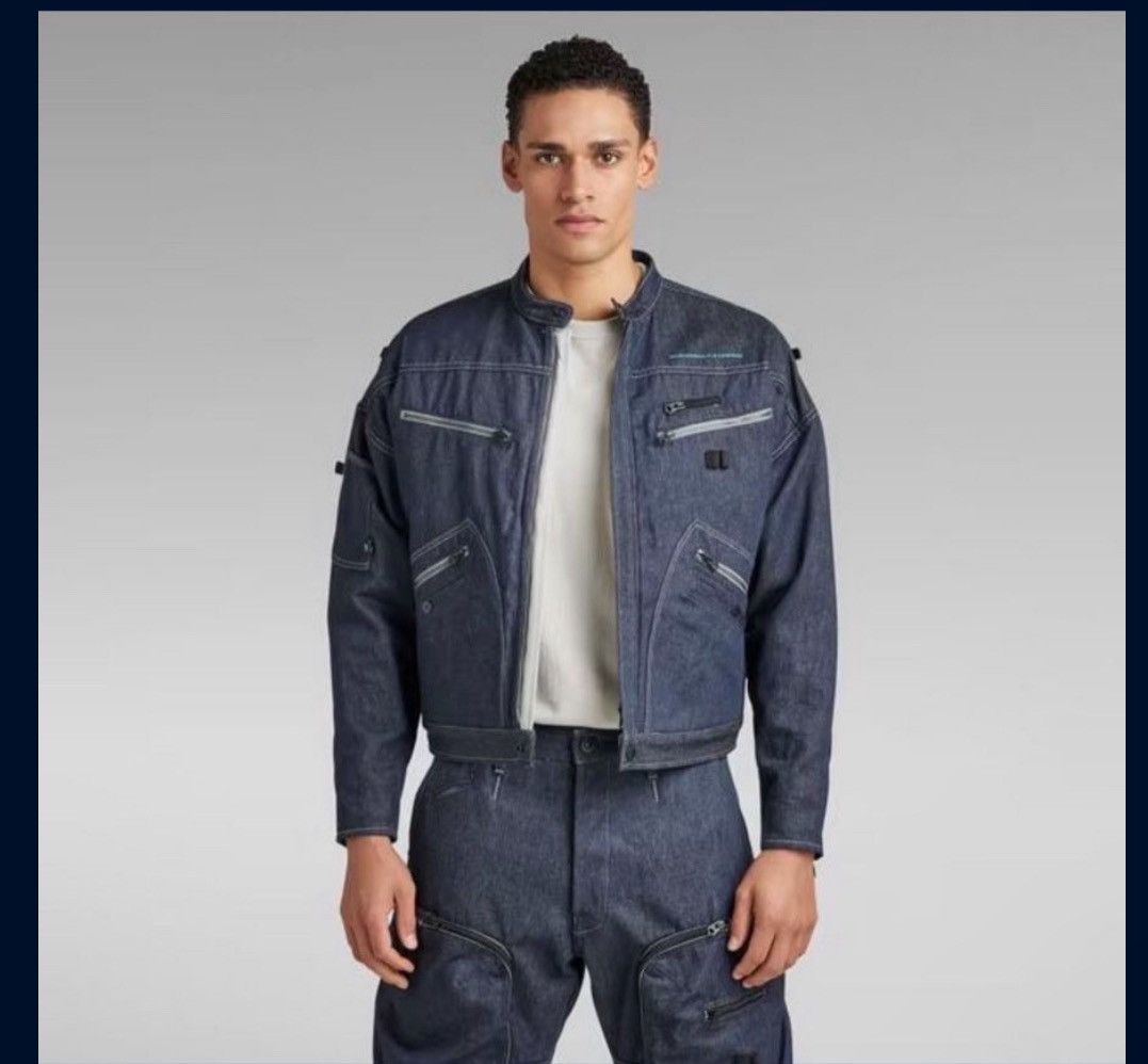 G-Star Denim Jacket Size US L / EU 52-54 / 3 - 1 Thumbnail