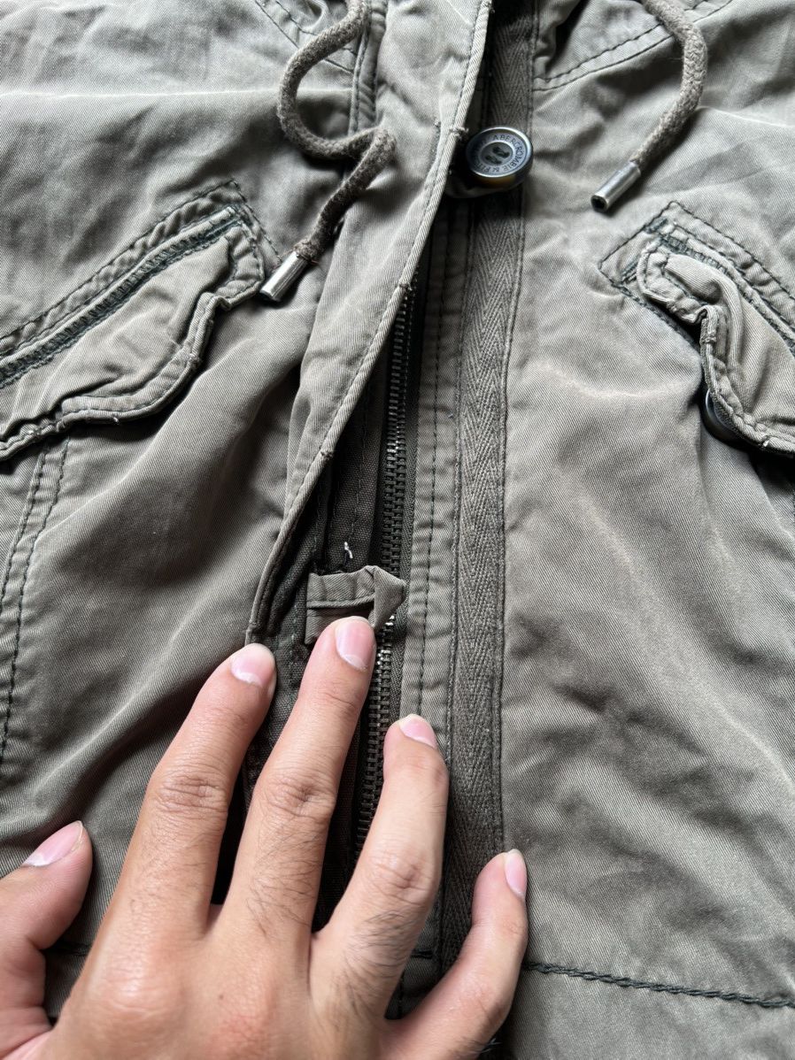 Abercrombie & Fitch Abercrombie & Fitch Fur Field Jacket Size US L / EU 52-54 / 3 - 11 Thumbnail