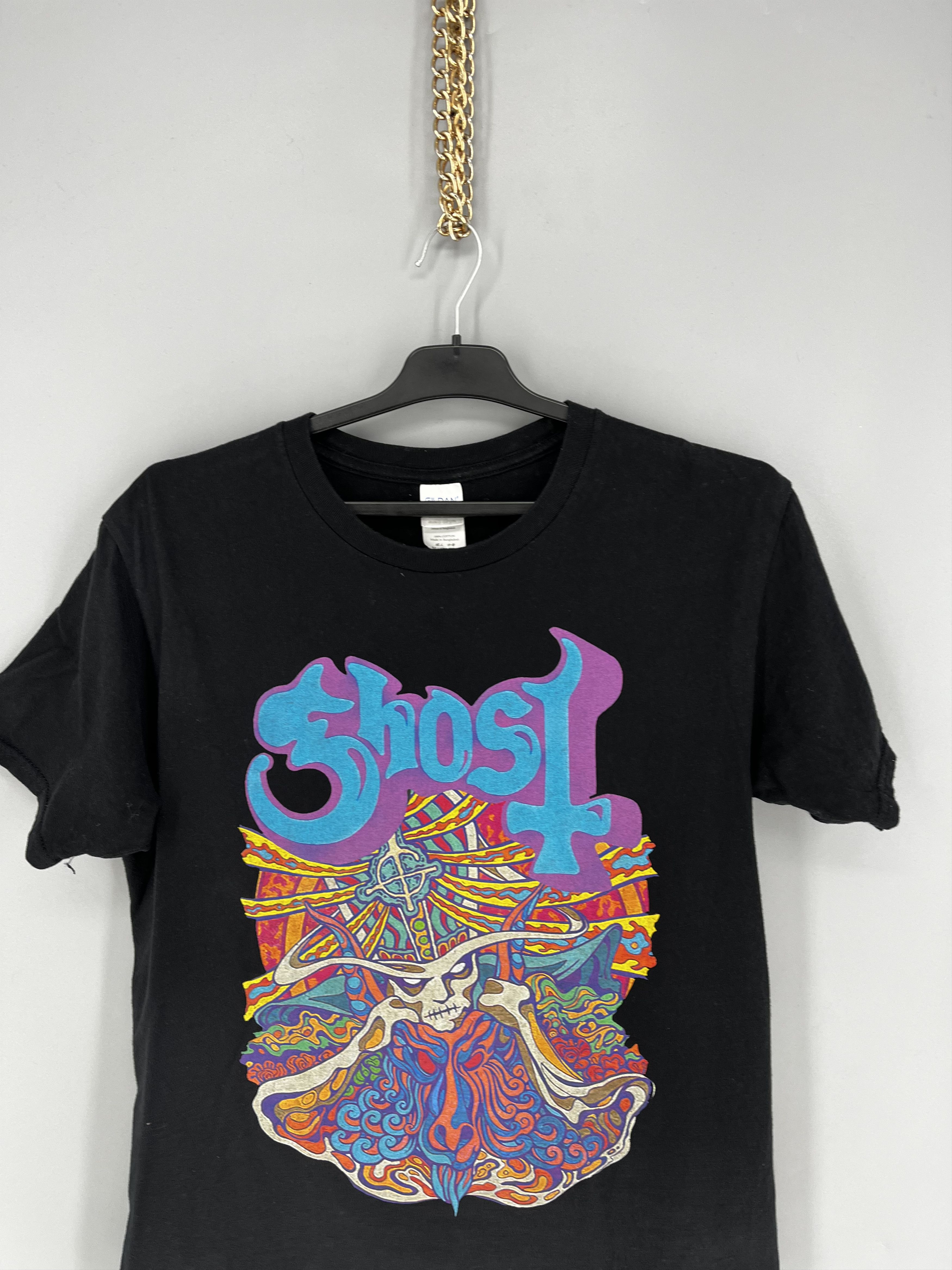 Band Tees GHOST AUTHENTIC 2019 ULTIMATE TOUR NAMED DEATH CONCERT TOUR Size US M / EU 48-50 / 2 - 6 Thumbnail