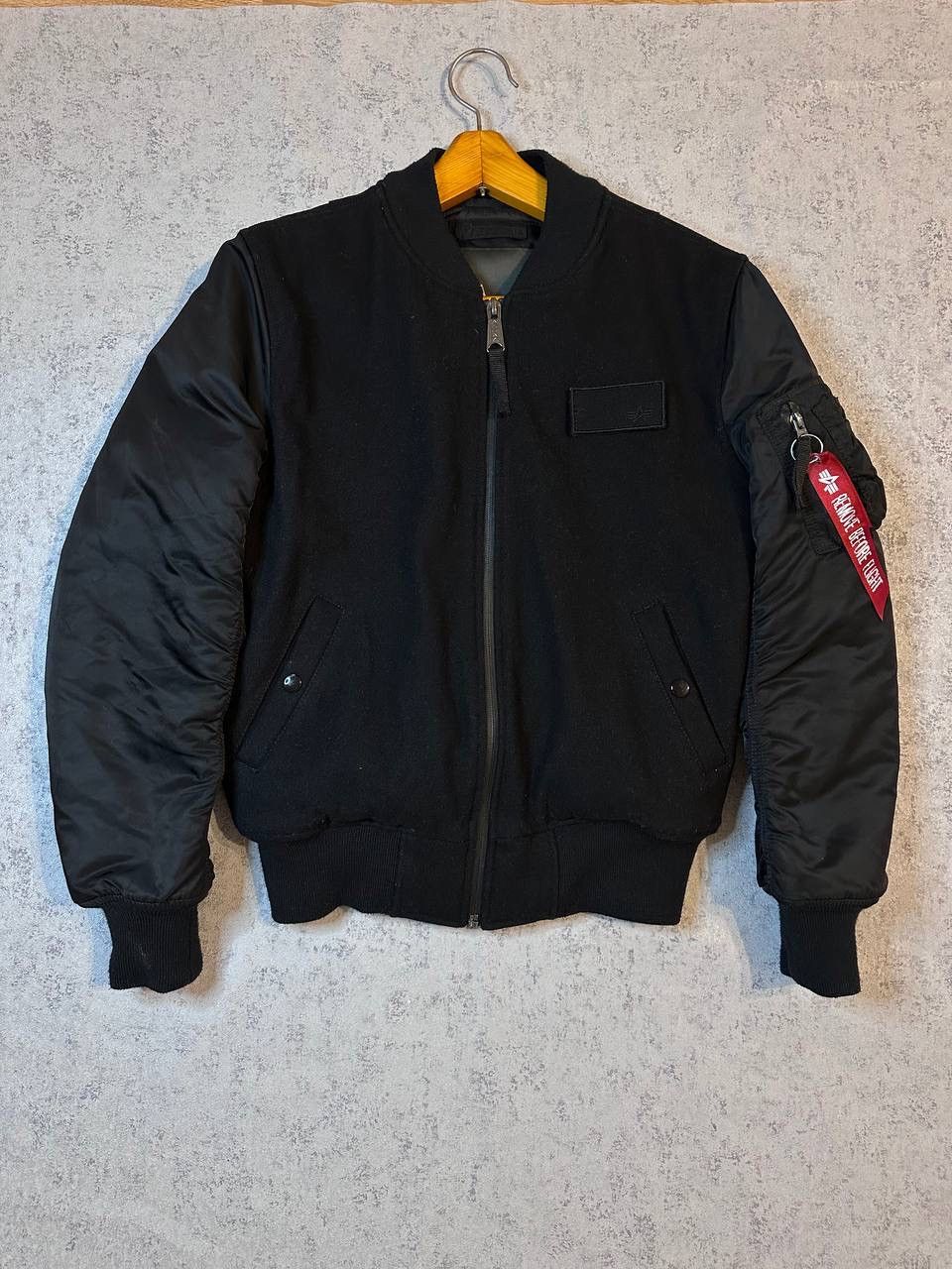 Alpha Industries Wool Bomber Jacket