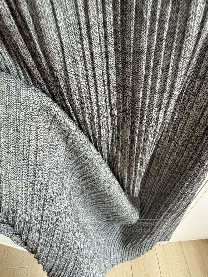 Other Issey Miyake size:5 Woven Texture Midi Skirt Size 22" - 7 Thumbnail