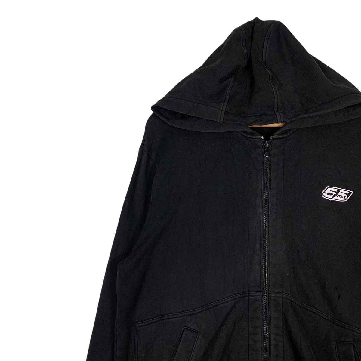 55DSL 55 DSL Big Logo Zipper Hoodies #1199-C55 Size US M / EU 48-50 / 2 - 9 Thumbnail