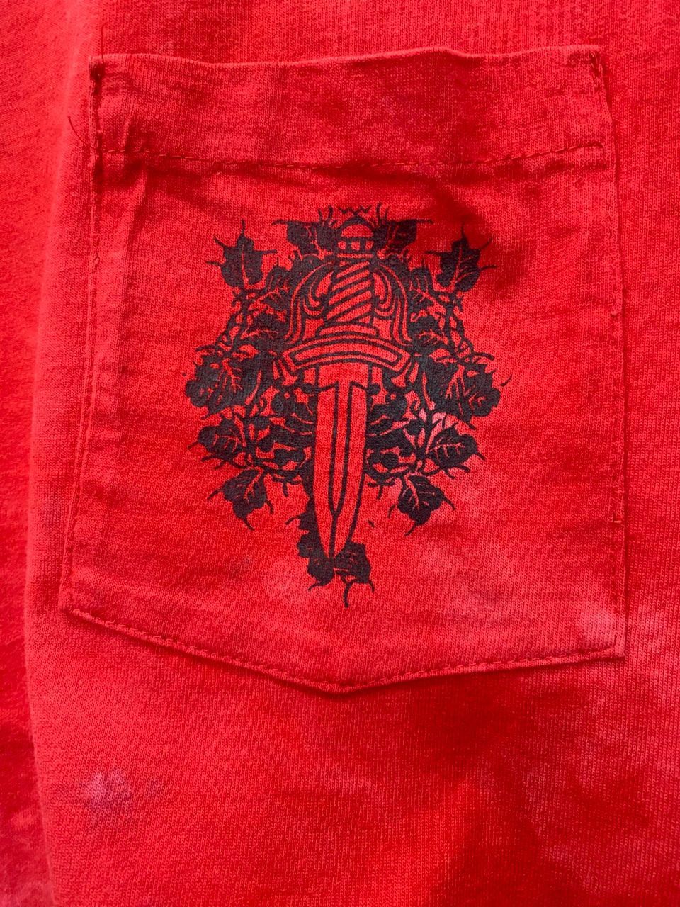Chrome Hearts Vintage Chrome Hearts Distressed Tshirt Size US M / EU 48-50 / 2 - 3 Thumbnail
