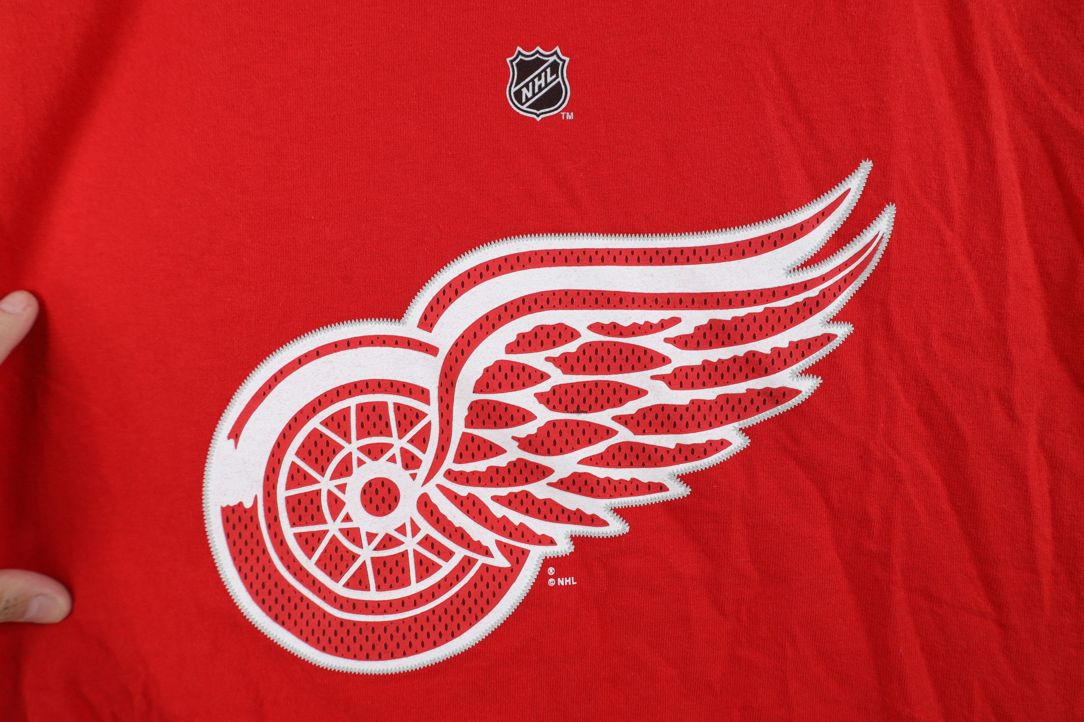 Reebok Vintage Reebok Zetterberg Red Wings Hockey Jersey T-Shirt Size US XL / EU 56 / 4 - 4 Thumbnail
