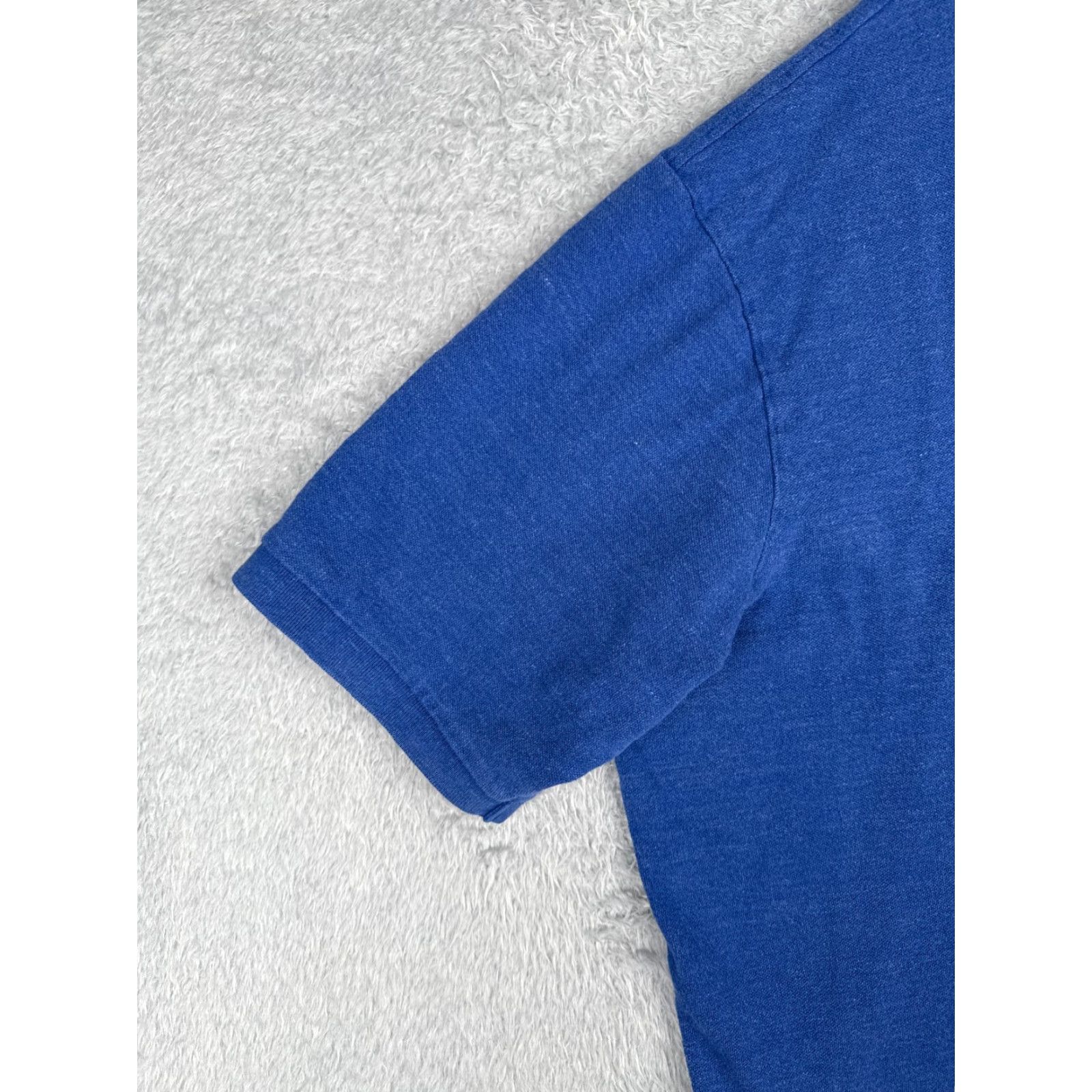 Ralph Lauren VINTAGE Ralph Lauren Polo Shirt Mens 4XL Tall Blue Short Sleeve Cotton Jersey Big & Tall Size US XXL / EU 58 / 5 - 3 Thumbnail