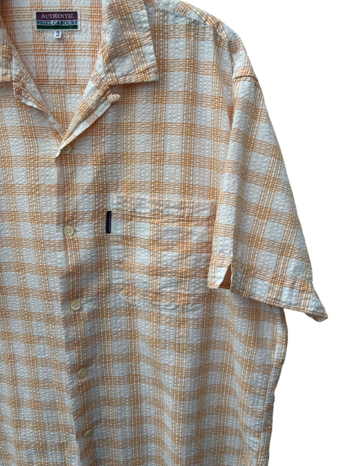 Nigel Cabourn Nigel Cabourn Checked Button Down Casual Shirt Size US XL / EU 56 / 4 - 3 Thumbnail
