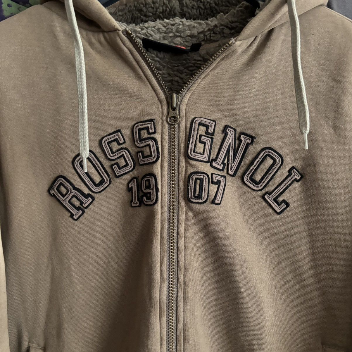 Hysteric Glamour Vintage Y2K Warm Zip Hoodie Rossignol France Punk Grail Item Size US M / EU 48-50 / 2 - 3 Thumbnail