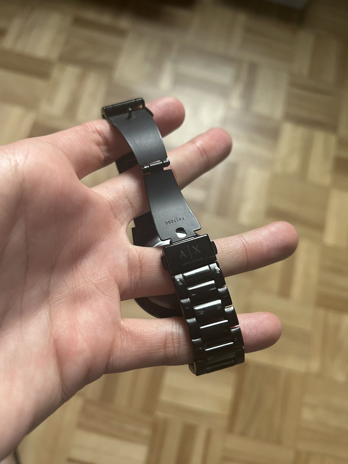 Armani Exchange Black Armani Exchange watch Size ONE SIZE - 2 Thumbnail