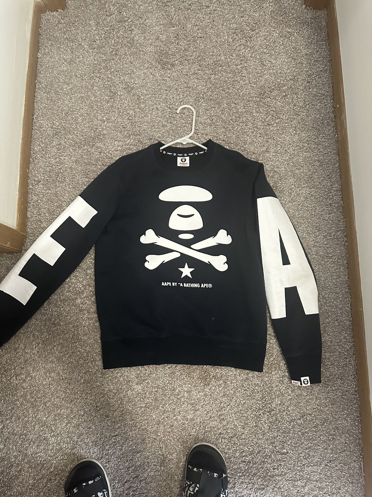 Aape × Bape Aape Crewneck Size US M / EU 48-50 / 2 - 1 Thumbnail