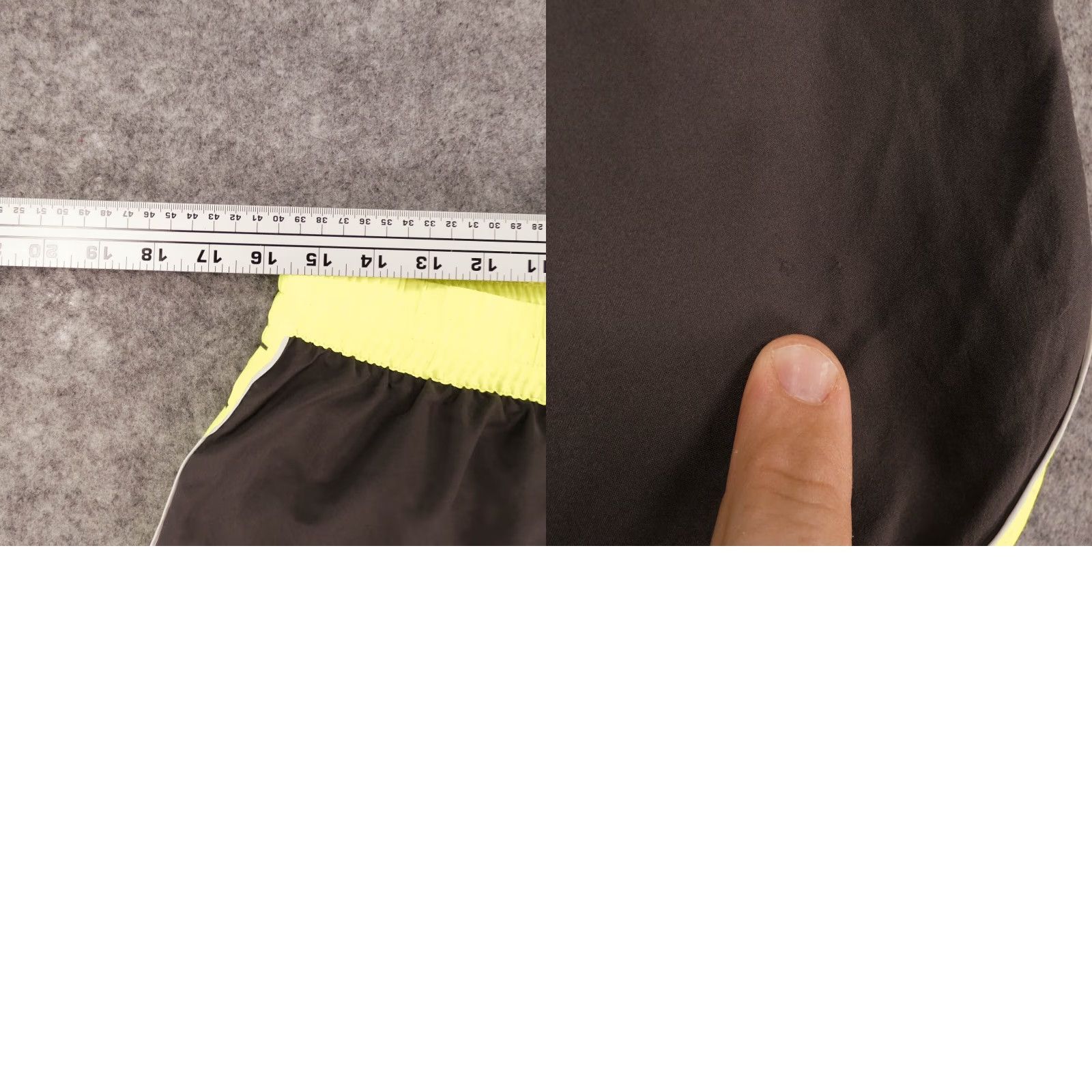 Under Armour Under Armour Shorts Womens Medium Semi-Fitted Lined Gray Yellow Drawstring Size 24" / US 00 / IT 34 - 9 Thumbnail