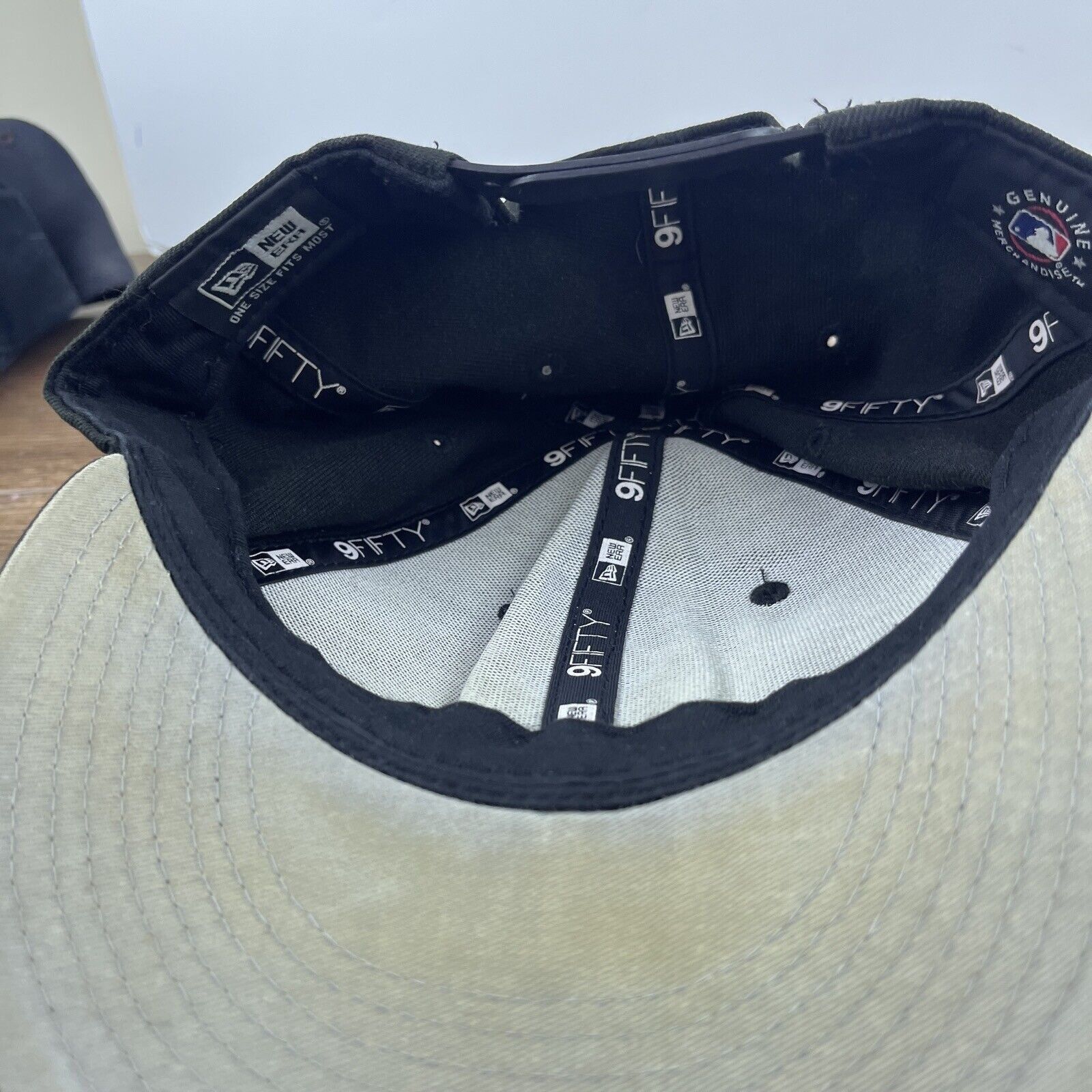 New Era New York Yankees Hat New Era Snapback Black Hat Adjustable A Size ONE SIZE - 14 Thumbnail