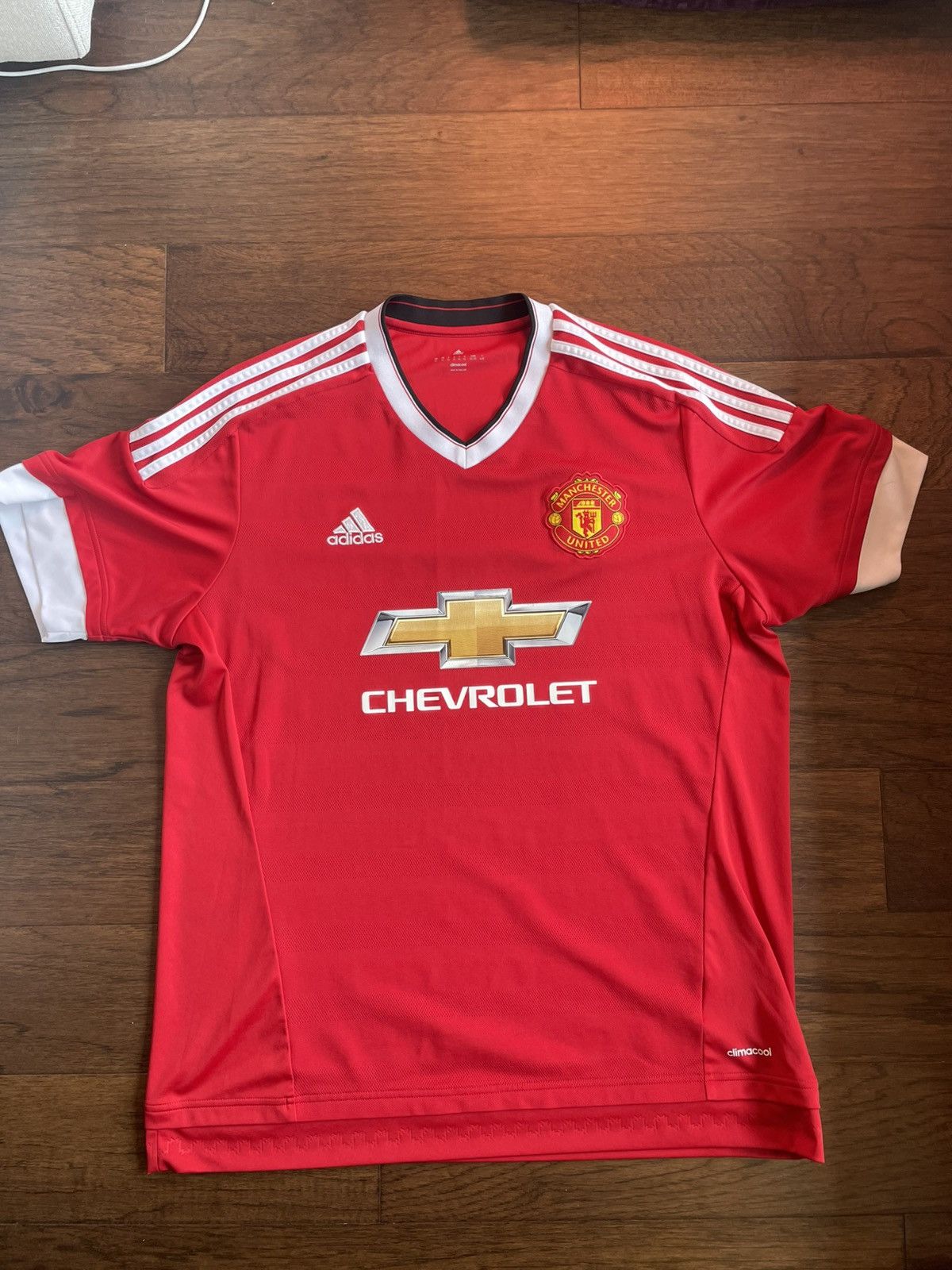 Adidas Chevrolet Manchester United | Grailed
