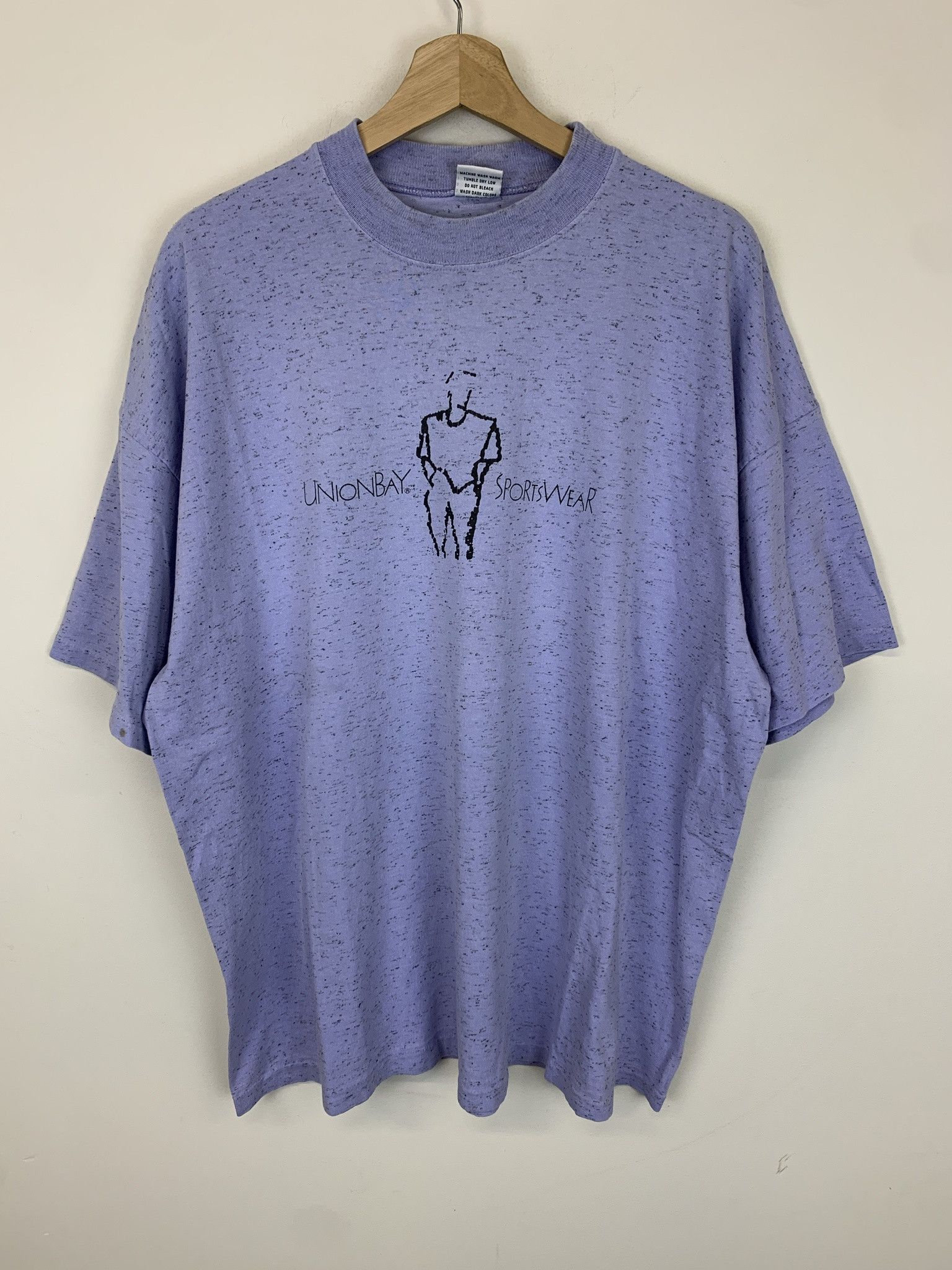 Vintage Vintage Union Bay Sportswear Single Stitch Mottled Tee Size XXL Size US XXL / EU 58 / 5 - 1 Thumbnail