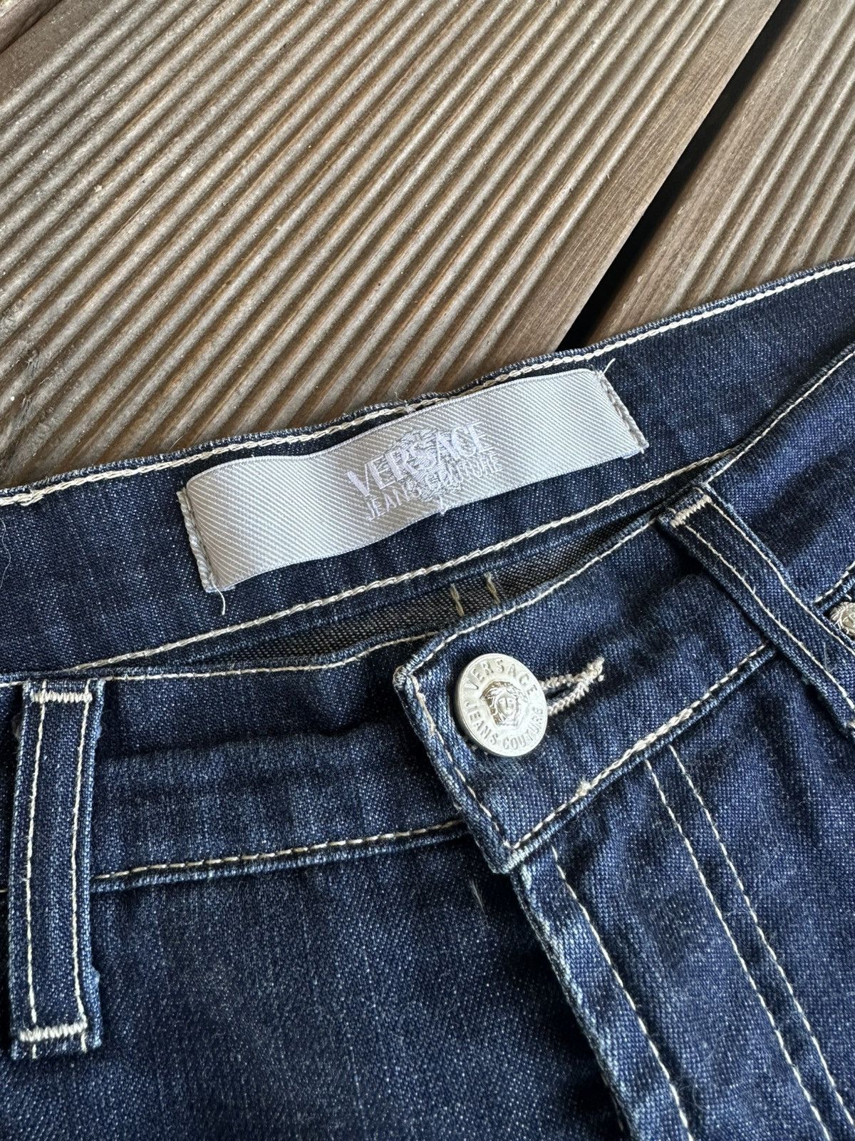 Versace Versace Jeans Couture Bootcut Jeans Size 31" - 4 Thumbnail