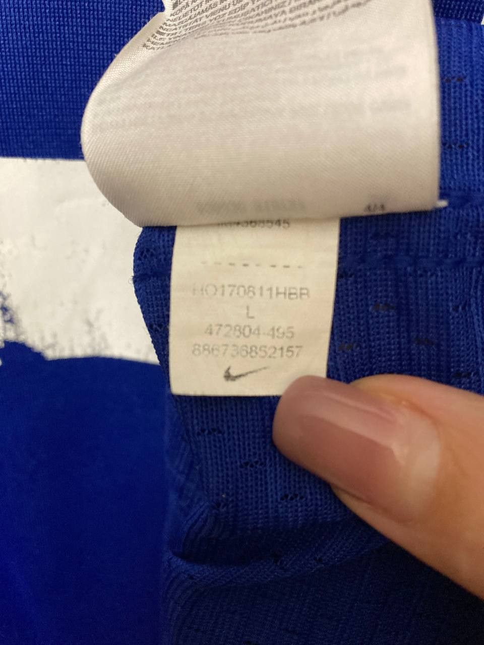 Nike VINTAGE NEW YORK GIANTS BARKLEY #26 NFL FOOTBALL NIKE JERSEY Size US L / EU 52-54 / 3 - 13 Thumbnail