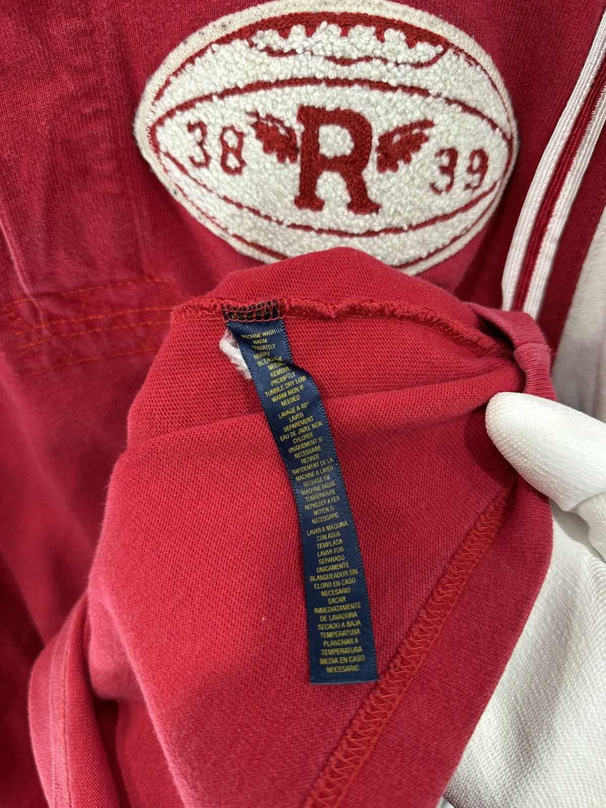 Rugby Ralph Lauren Rugby Ralph Lauren Crazy Football Rugby Red XL Size US XL / EU 56 / 4 - 8 Thumbnail