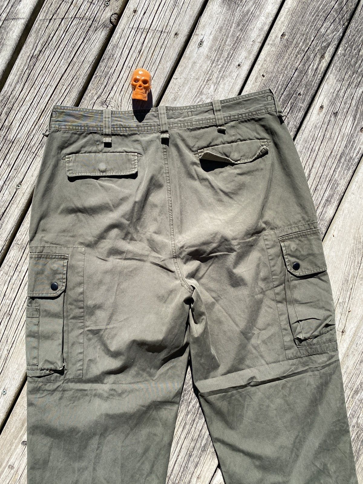 Polo Ralph Lauren × Vintage Polo Ralph Lauren olive green cargo pants 36 Size US 36 / EU 52 - 5 Thumbnail
