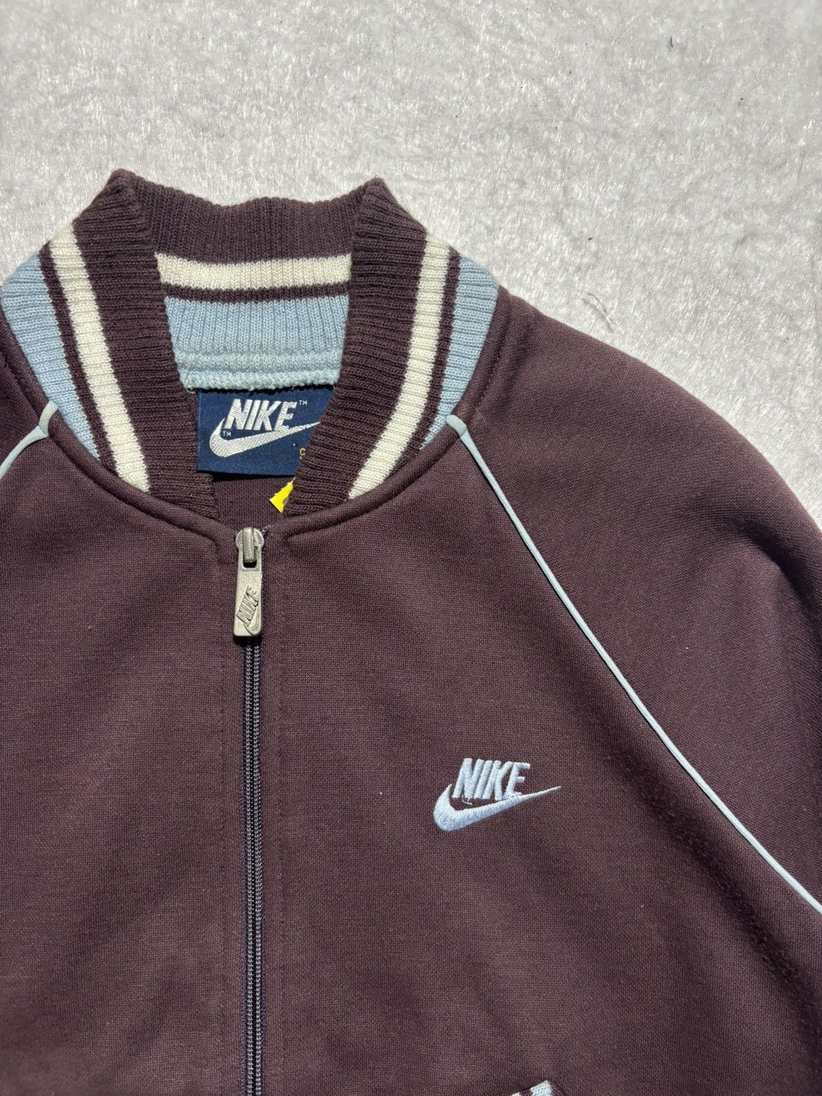 Nike Vintage 80’s Nike Zip Up Jacket Size US S / EU 44-46 / 1 - 2 Thumbnail