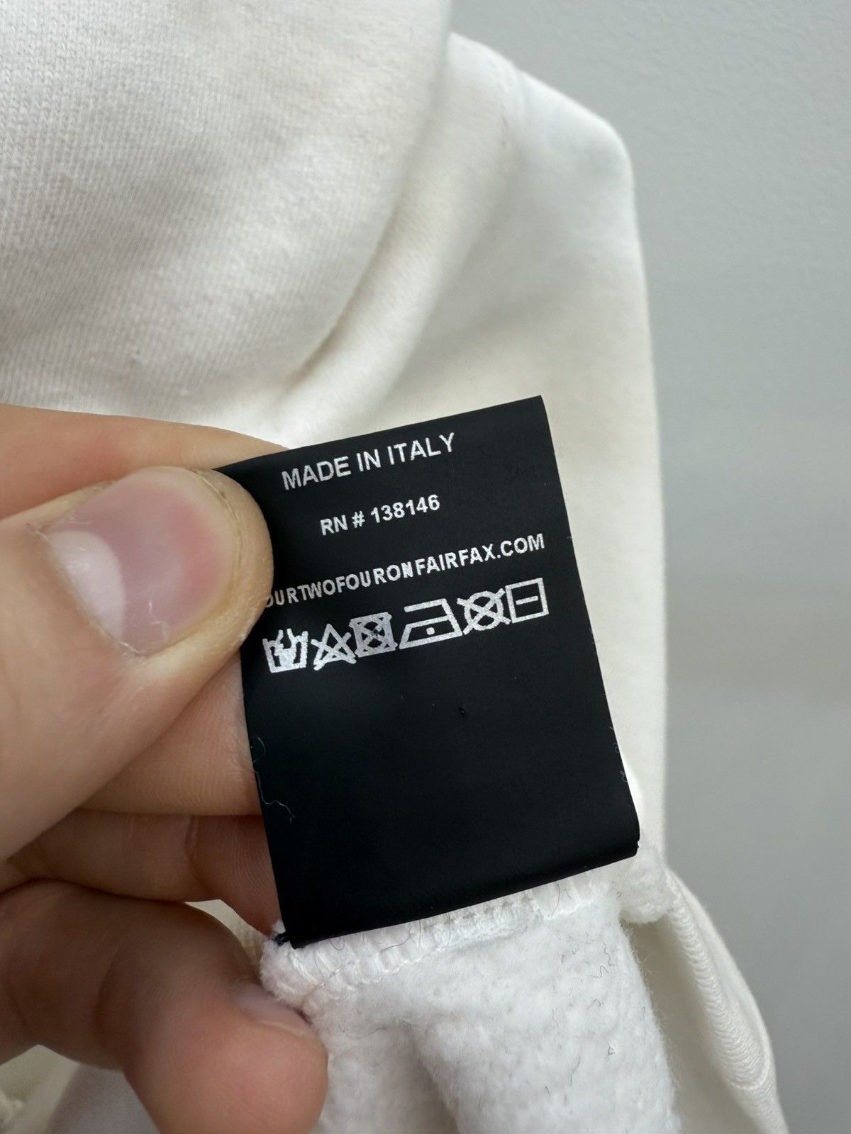 424 424 On Fairfax Logo Cotton Oversized Hoodie Size US M / EU 48-50 / 2 - 6 Thumbnail