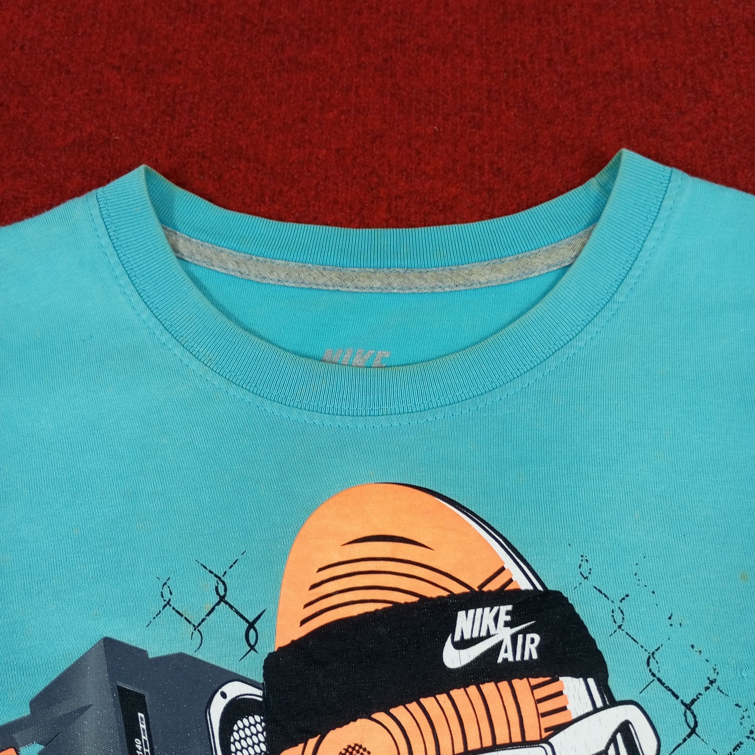 Nike × Vintage Nike Air Nice Design Streetwear Style Tshirt Size US M / EU 48-50 / 2 - 7 Thumbnail