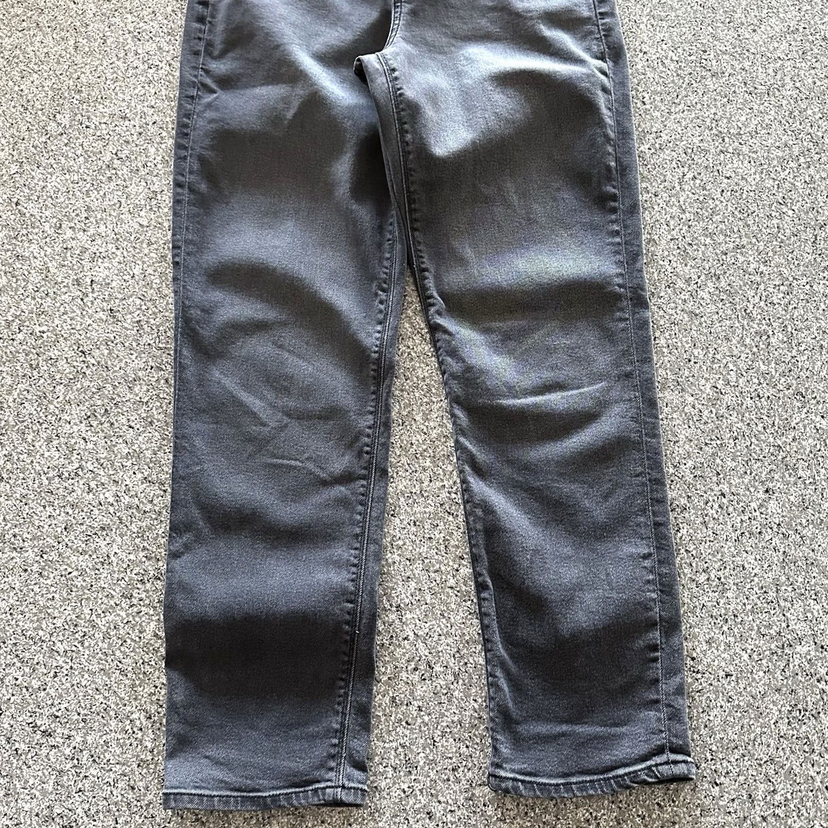 American Eagle Outfitters VINTAGE American Eagle Jeans Womens 8 R 30x28 High Waist Mom Relaxed Tapered Black Size 30" / US 8 / IT 44 - 3 Thumbnail