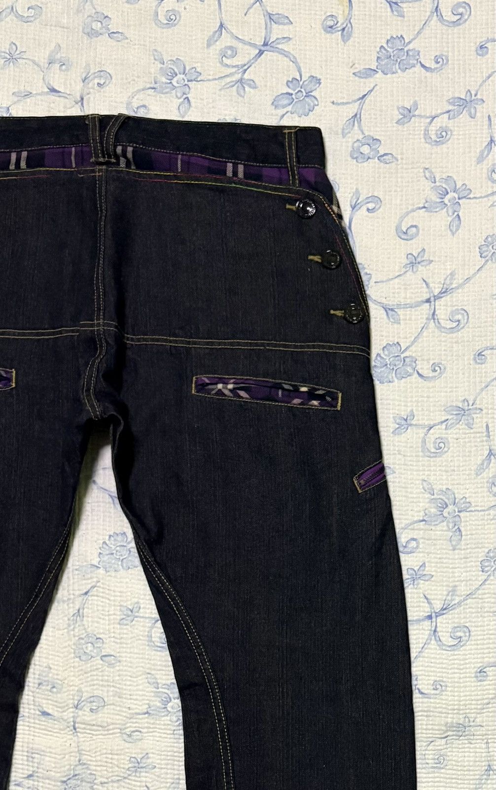 Japanese Brand Japanese International World Jeans Streetwear Denim Size US 33 - 13 Thumbnail
