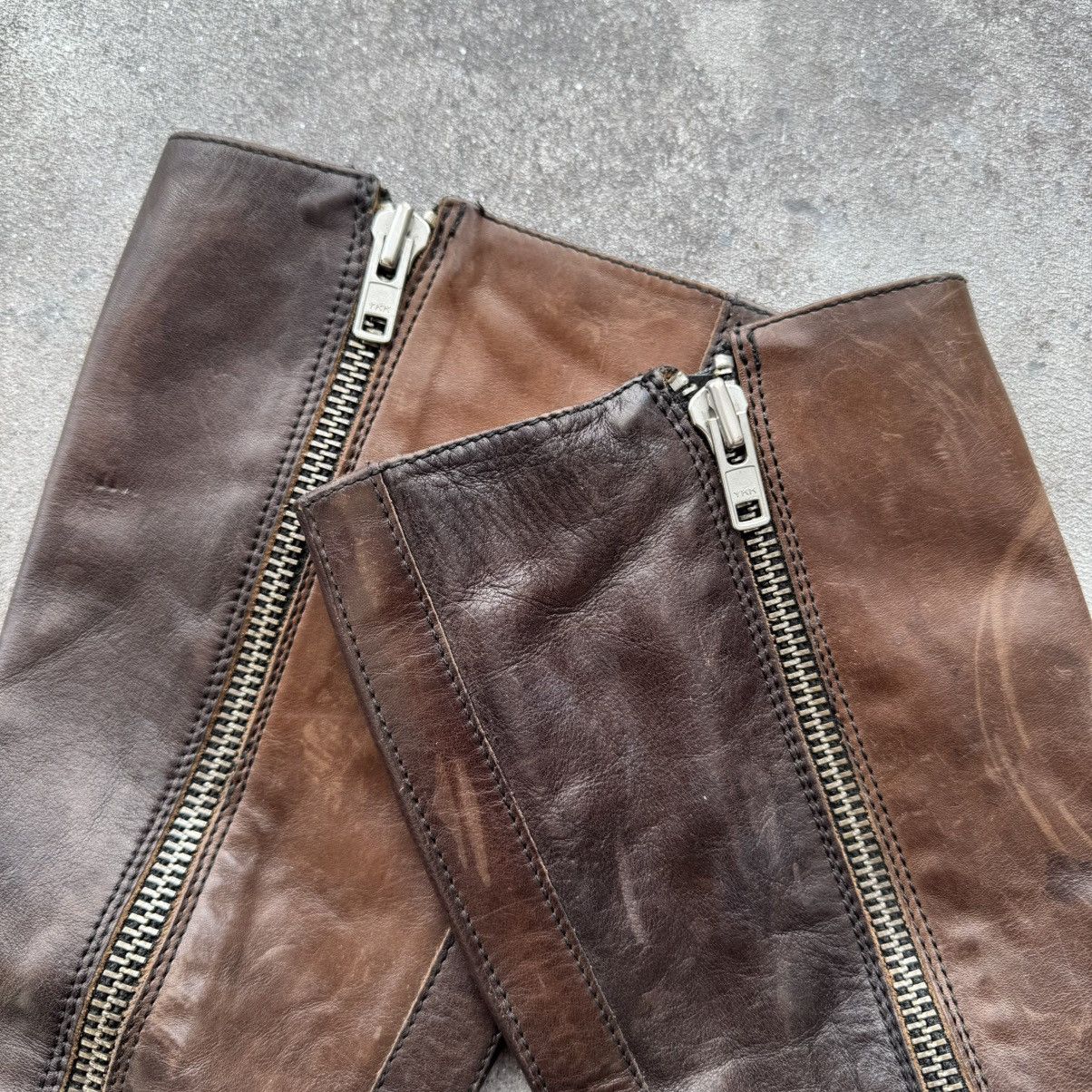 Dirk Bikkembergs Dirk Bikkembergs Leather Hi Boots Size US 9 / IT 39 - 12 Thumbnail