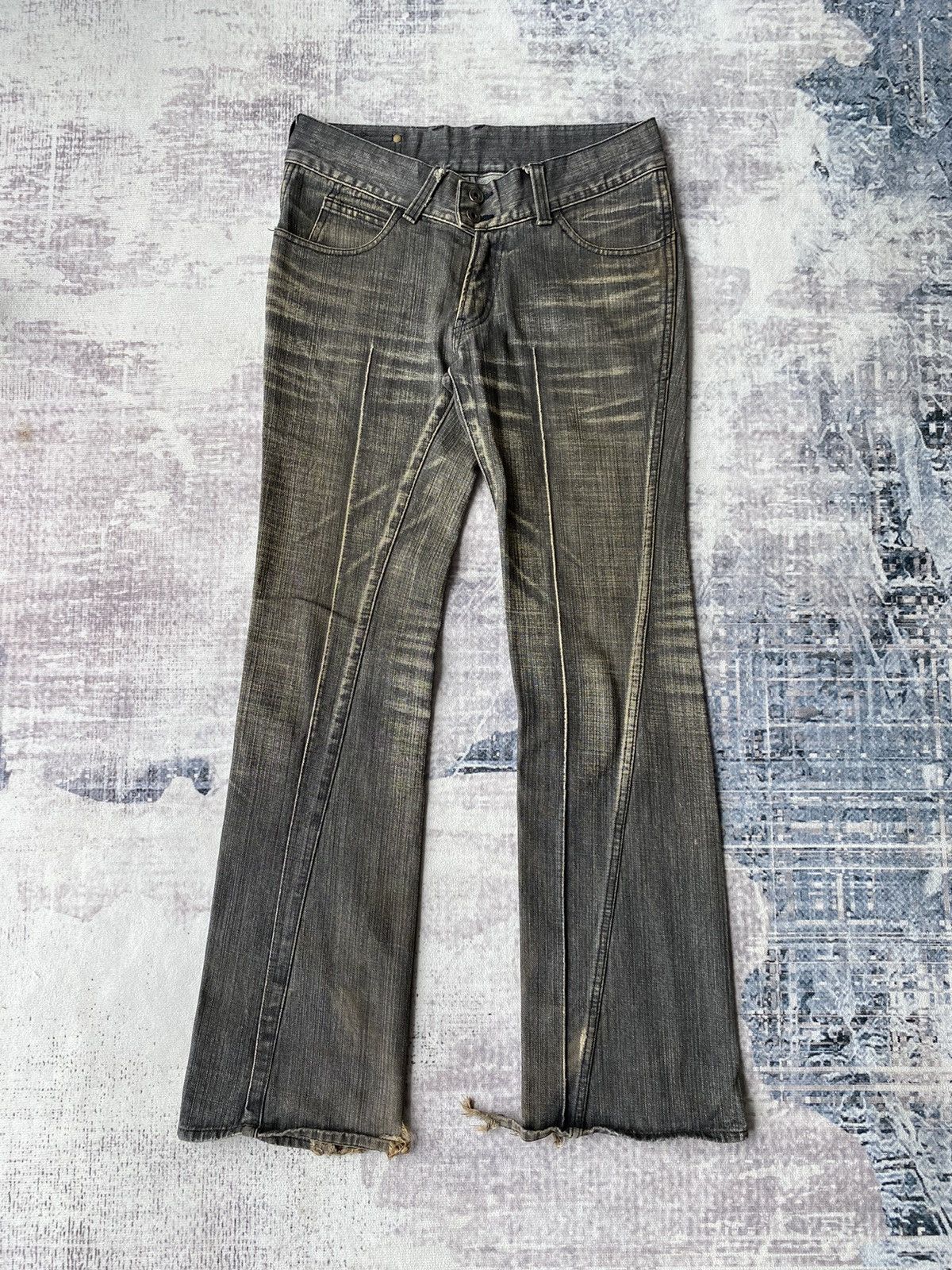 BUFFALO BOBS × If Six Was Nine × Le Grande Bleu (L.G.B.) Buffalo Bobs Flare Black Jeans Size US 31 - 2 Thumbnail