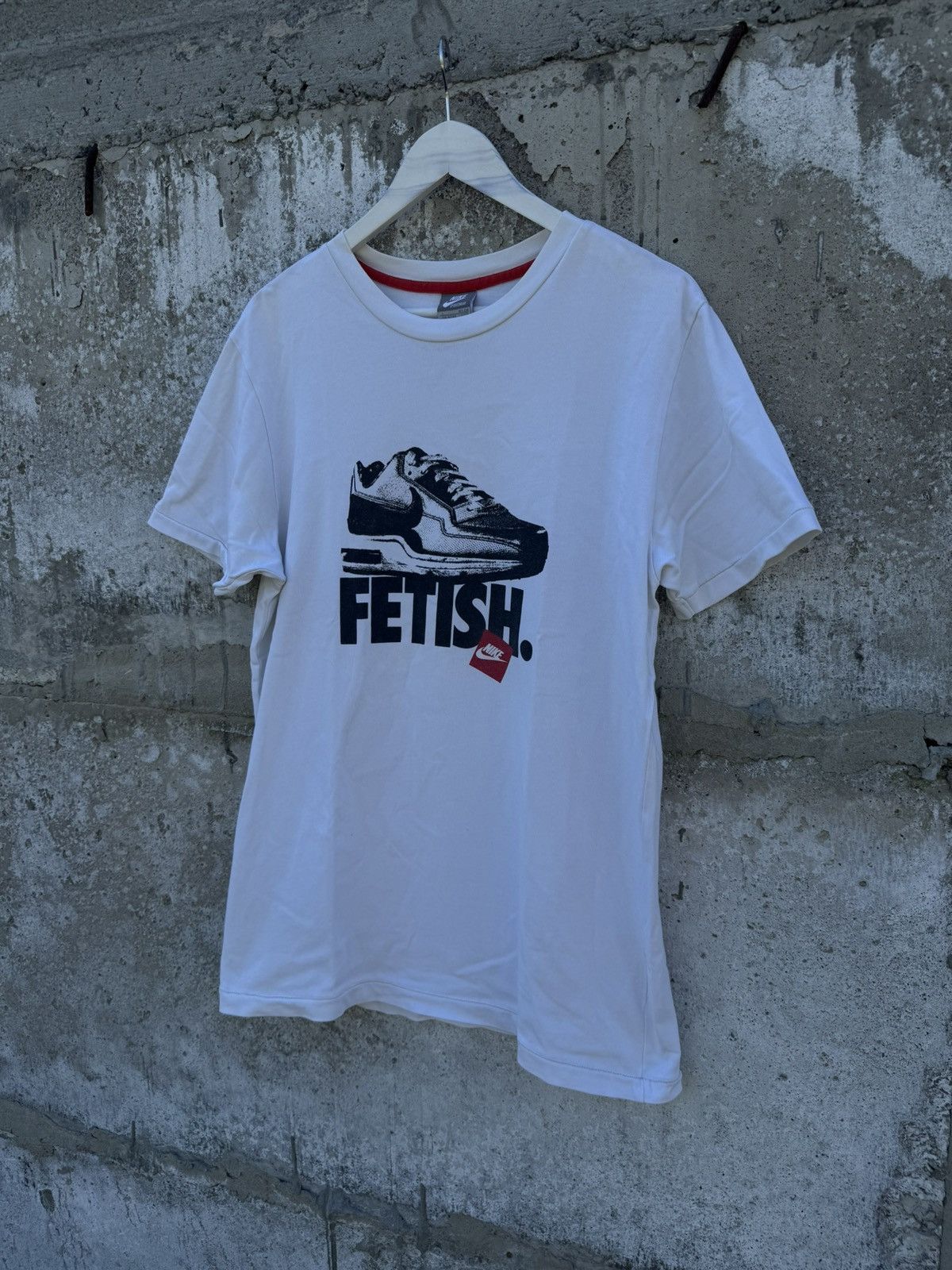 Nike × Vintage Y2K Nike Fetish Airmax vintage t-shirt tee sex porn tee Size US L / EU 52-54 / 3 - 2 Thumbnail