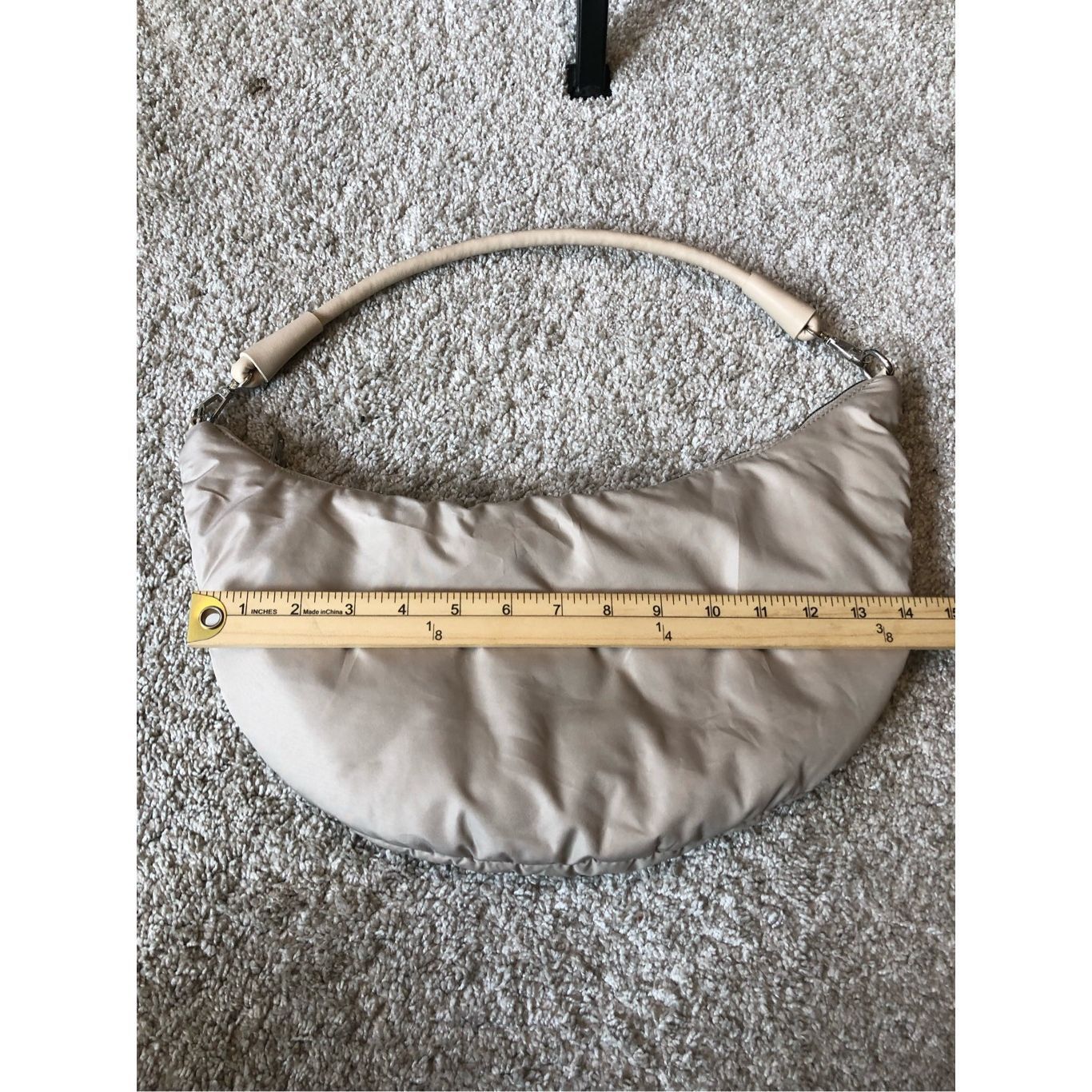 Boohoo Boohoo Women’s Cream Puffers Style Hand Bag Size ONE SIZE - 6 Thumbnail