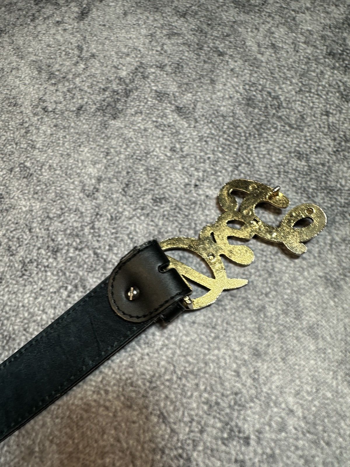 Other Y2K D&G Logo Dolce&Gabbana Logo Belts Streetwear Style Size ONE SIZE - 3 Thumbnail